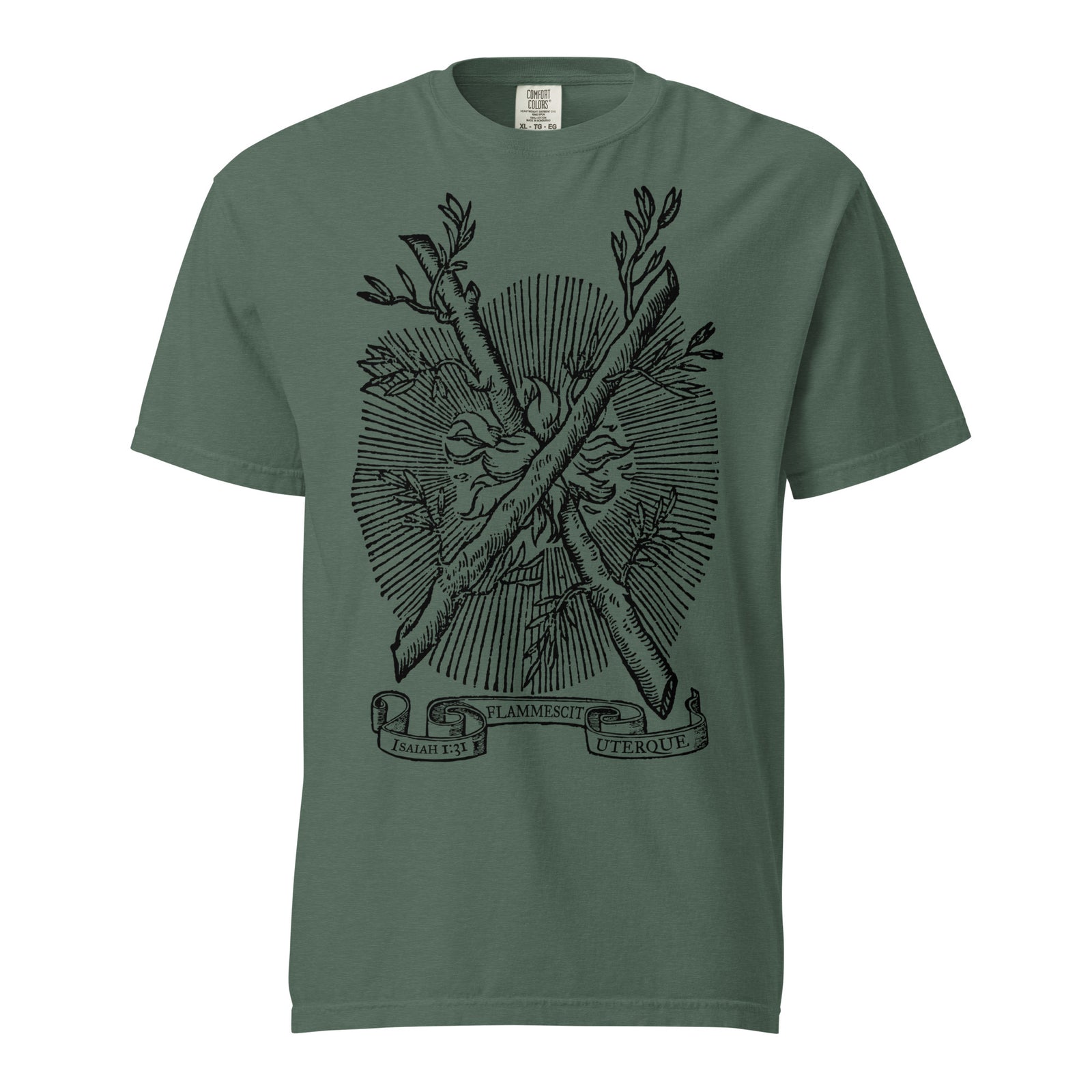 Both of Them Do Burn Heavyweight Graphic T-Shirt