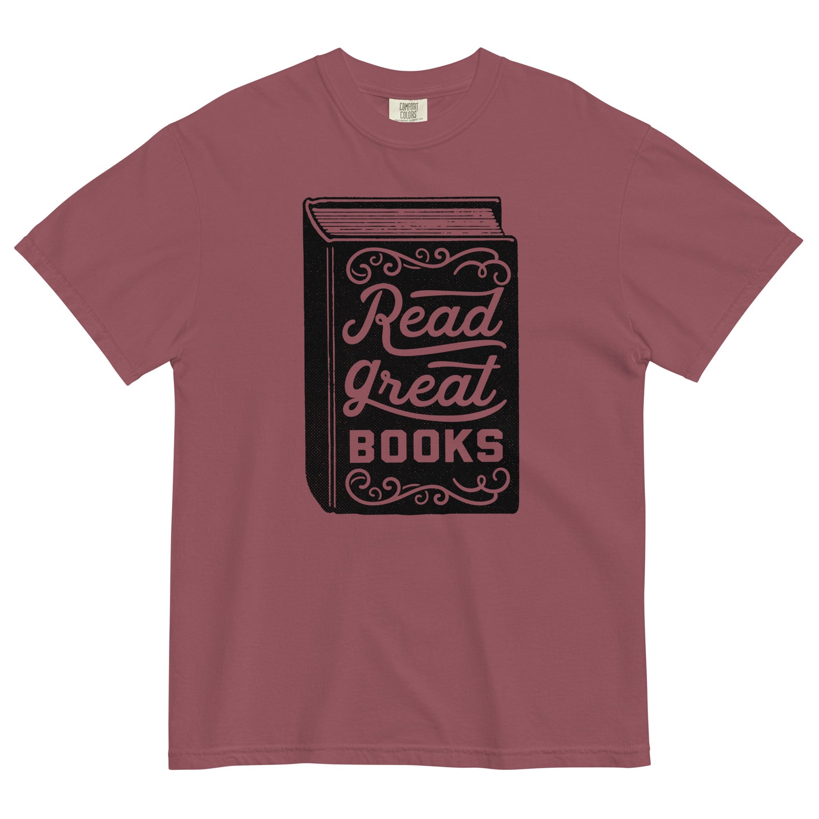 Read Great Books Garment-dyed Heavyweight T-Shirt