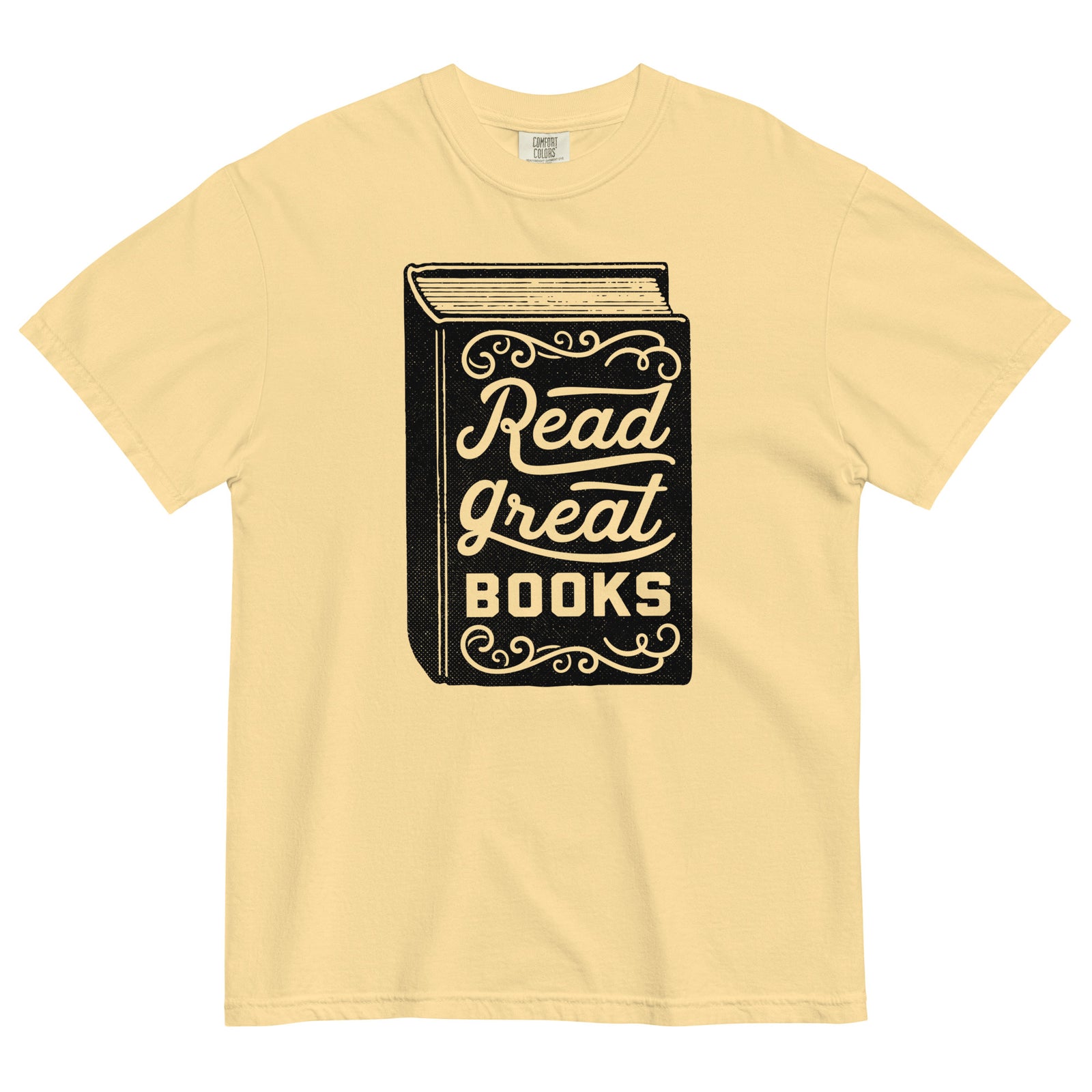 Read Great Books Garment-dyed Heavyweight T-Shirt