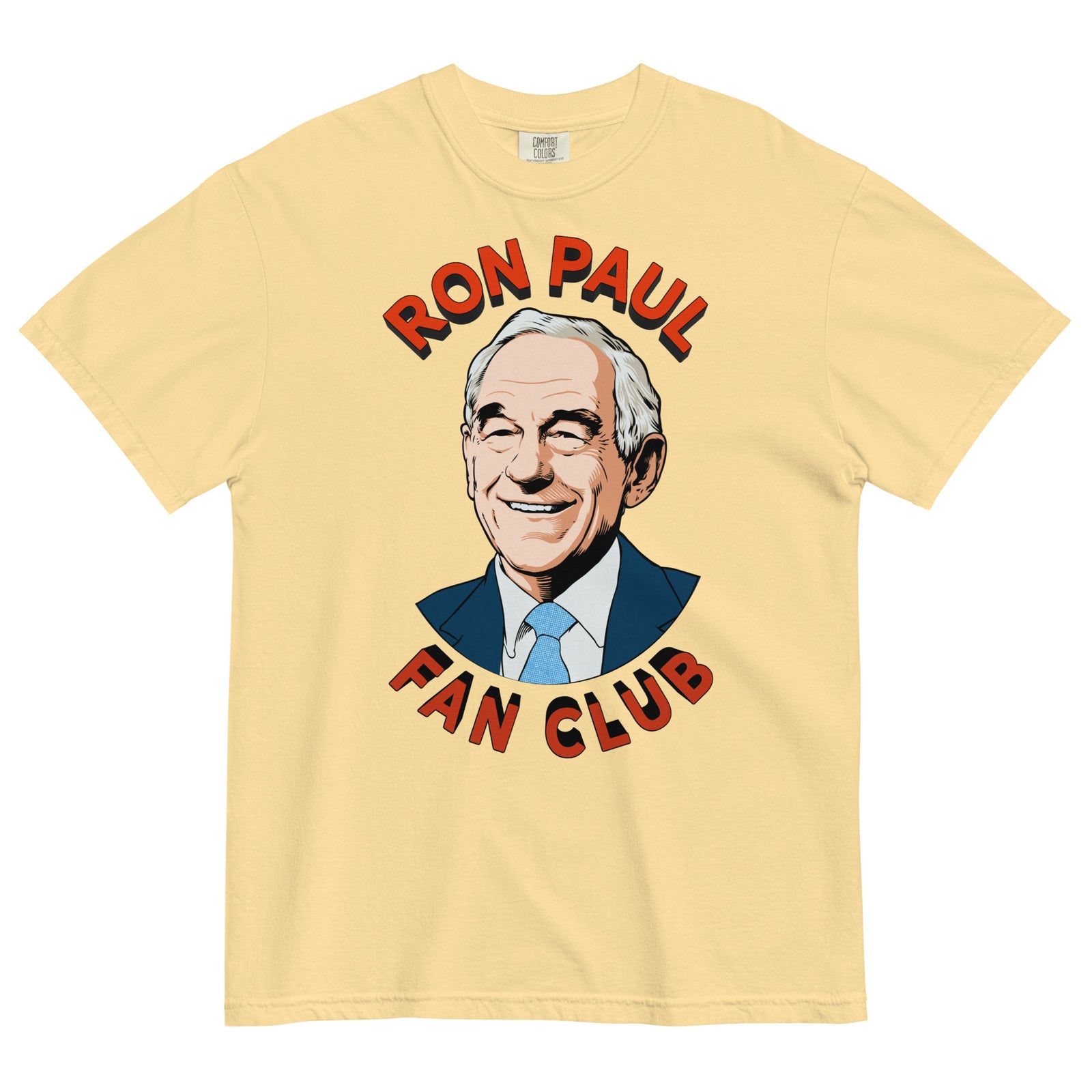 Ron Paul Fan Club Garment-dyed Heavyweight T-Shirt