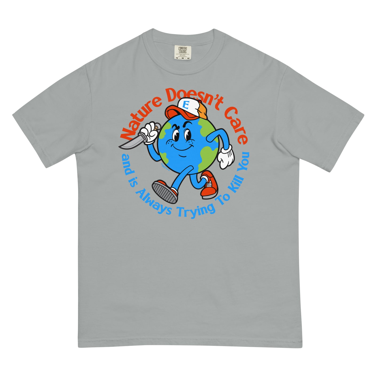 Nature Doesn't Care Garment-dyed Heavyweight T-Shirt