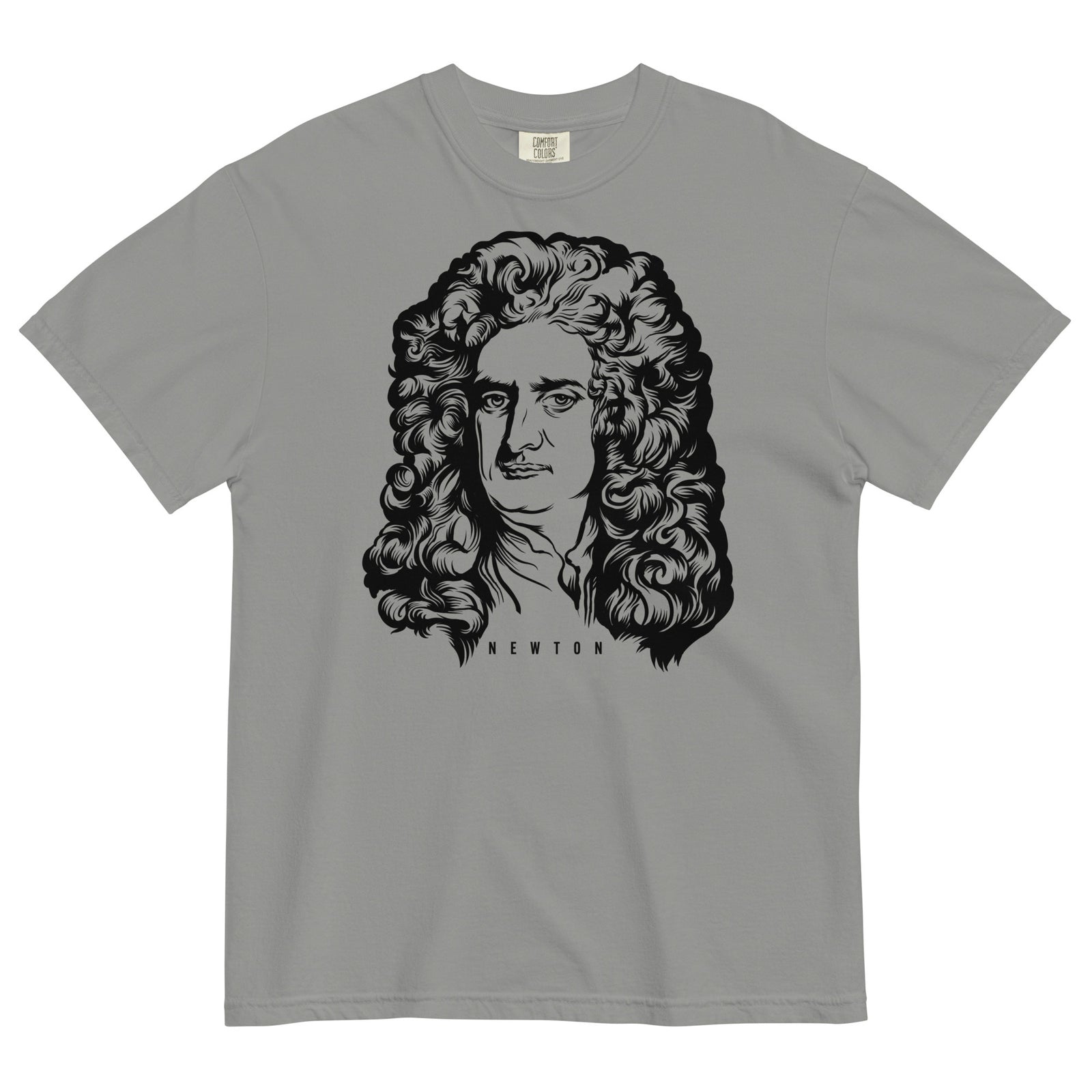 Sir Issac Newton Garment-dyed Heavyweight T-Shirt