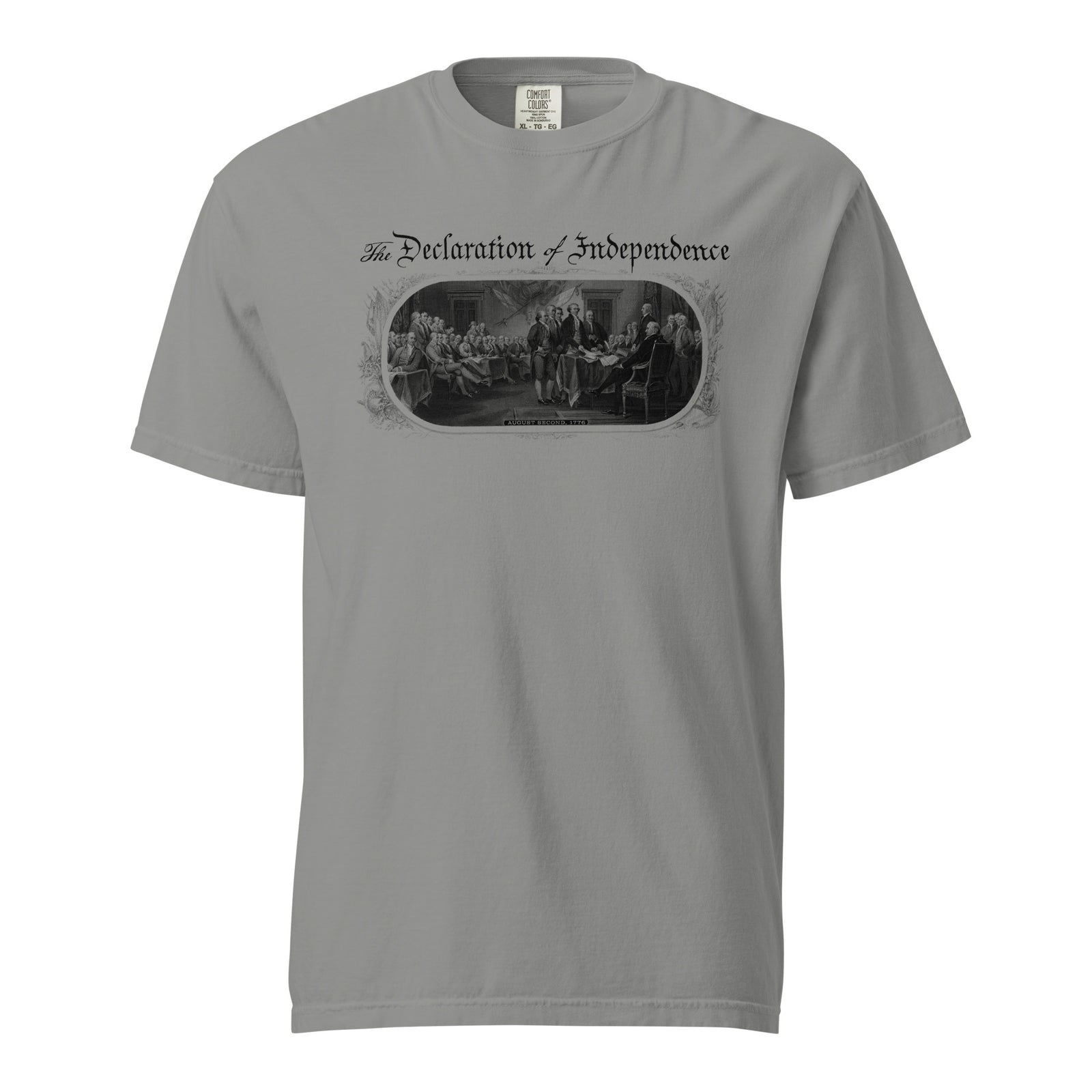 Declaration of Independence Garment-dyed Heavyweight T-Shirt