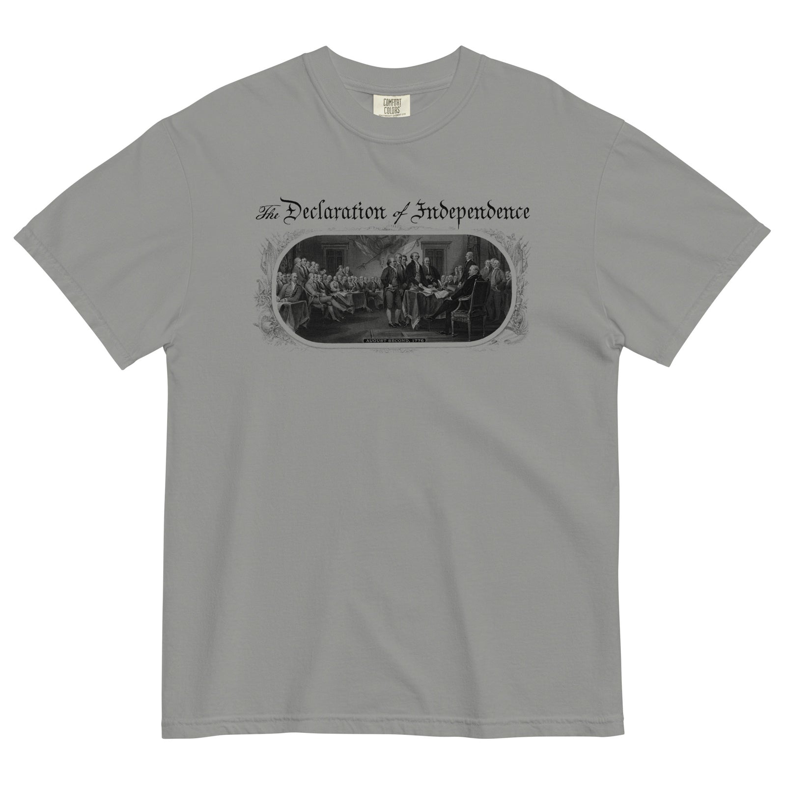 Declaration of Independence Garment-dyed Heavyweight T-Shirt