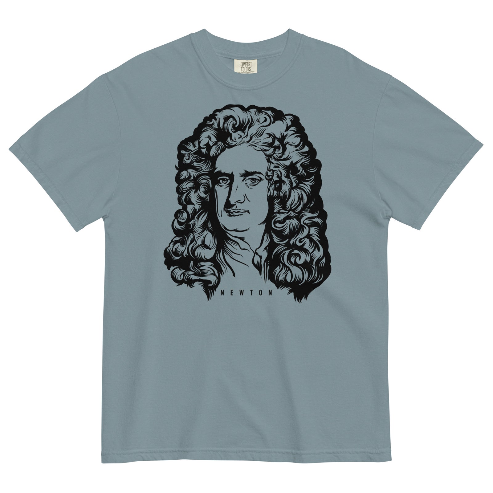 Sir Issac Newton Garment-dyed Heavyweight T-Shirt
