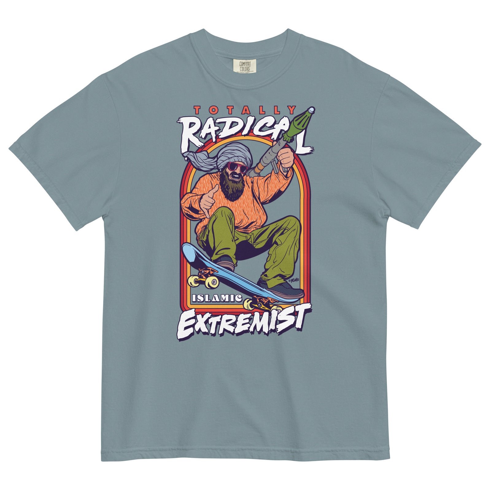 Totally Radical Islamic Extremist Heavyweight T-Shirt