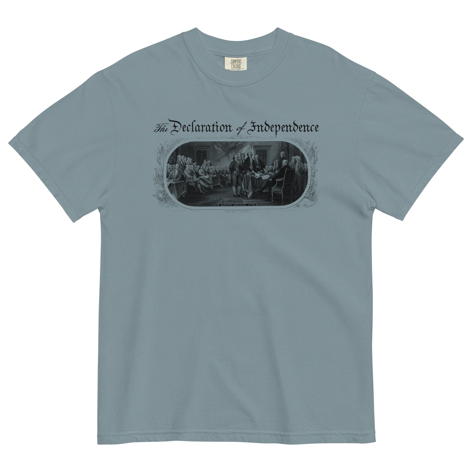 Declaration of Independence Garment-dyed Heavyweight T-Shirt