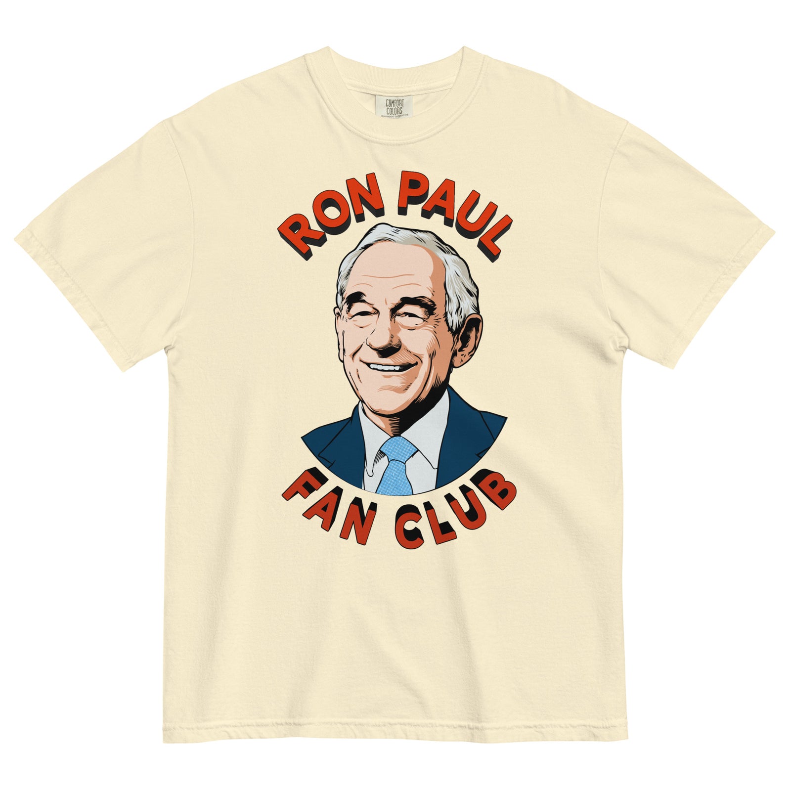 Ron Paul Fan Club Garment-dyed Heavyweight T-Shirt