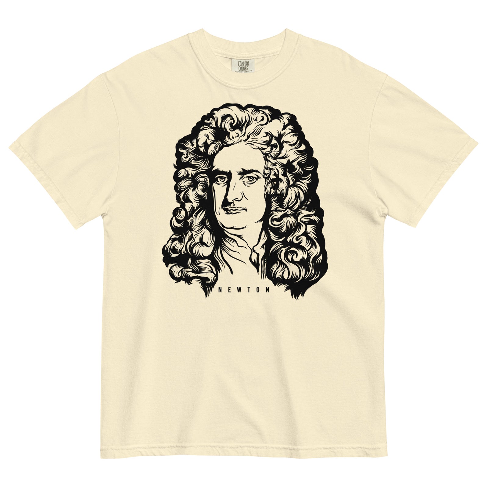 Sir Issac Newton Garment-dyed Heavyweight T-Shirt