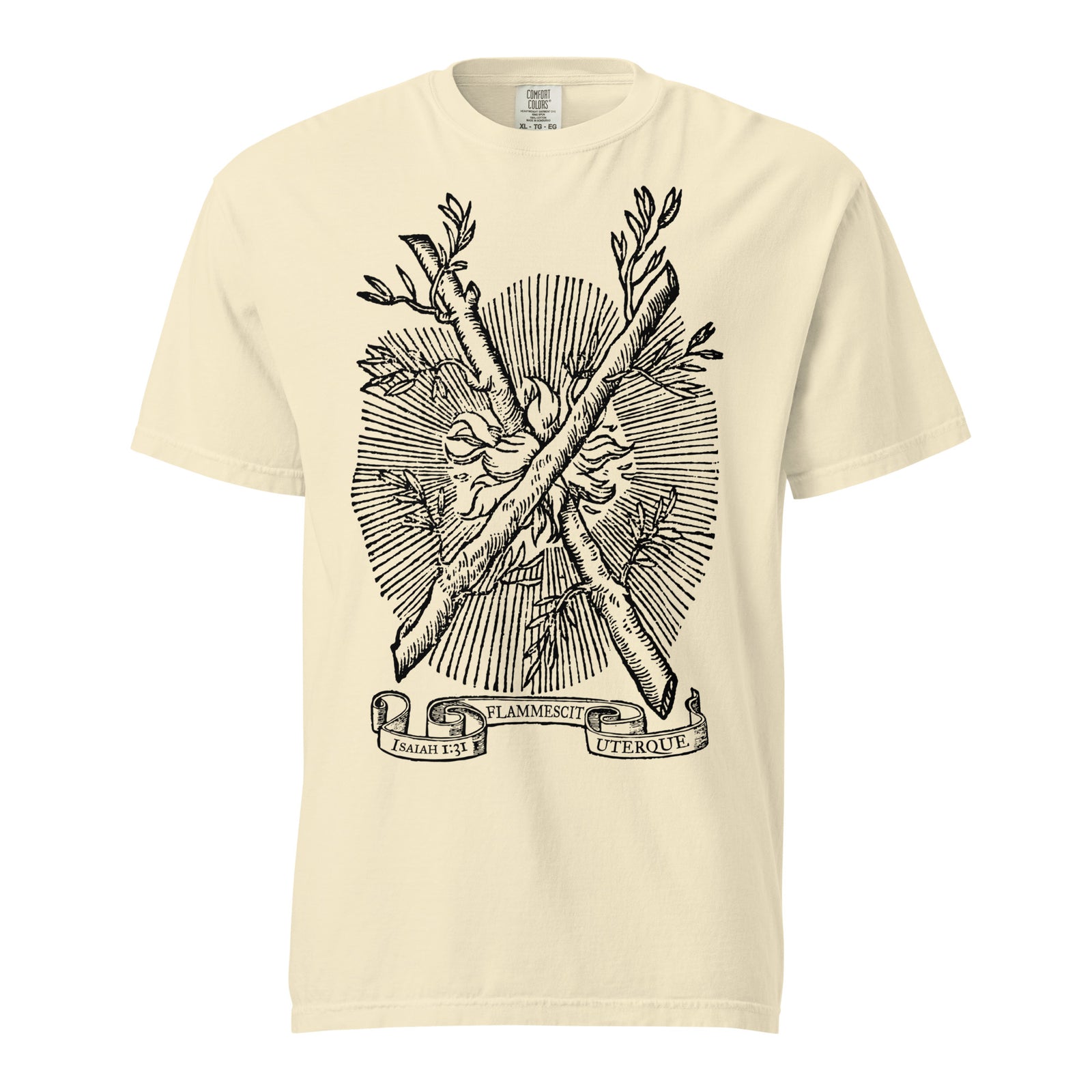 Both of Them Do Burn Heavyweight Graphic T-Shirt