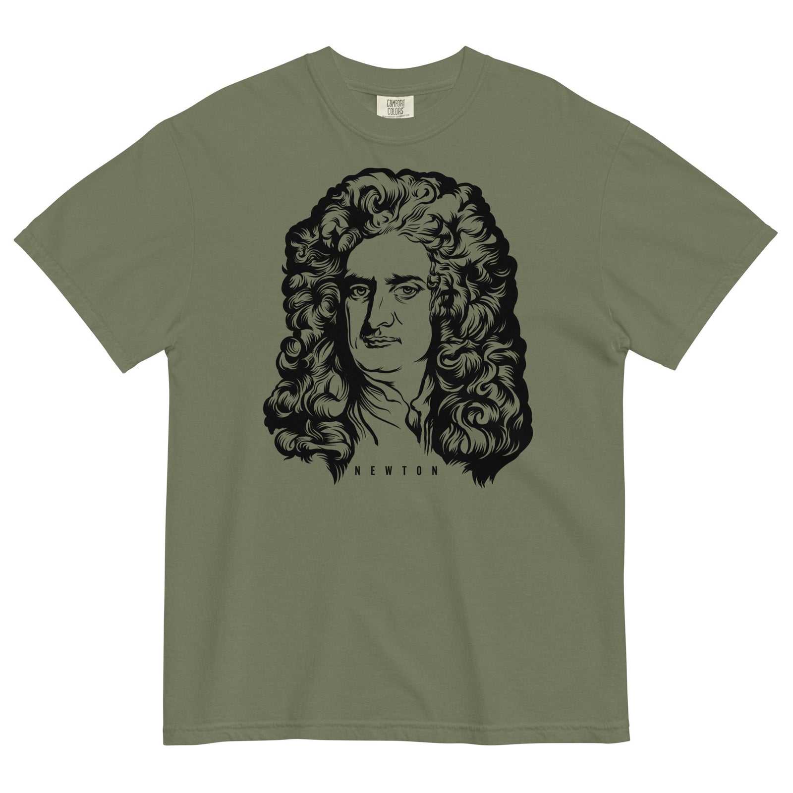 Sir Issac Newton Garment-dyed Heavyweight T-Shirt