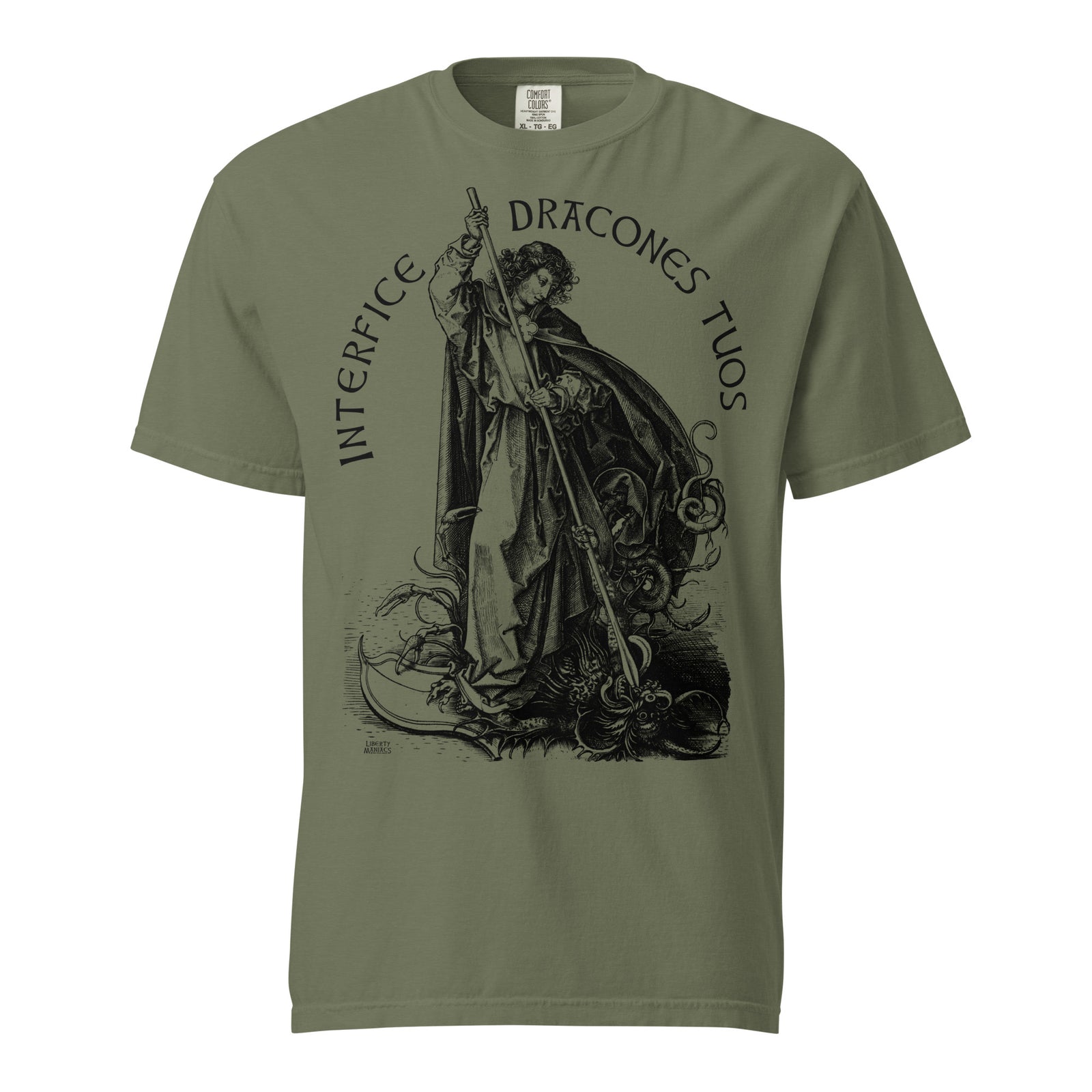 Slay Thy Dragon St George Garment-dyed Heavyweight Tee