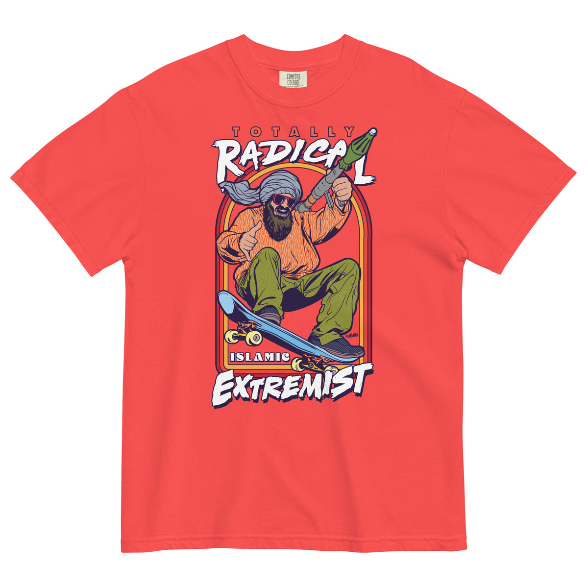 Totally Radical Islamic Extremist Heavyweight T-Shirt