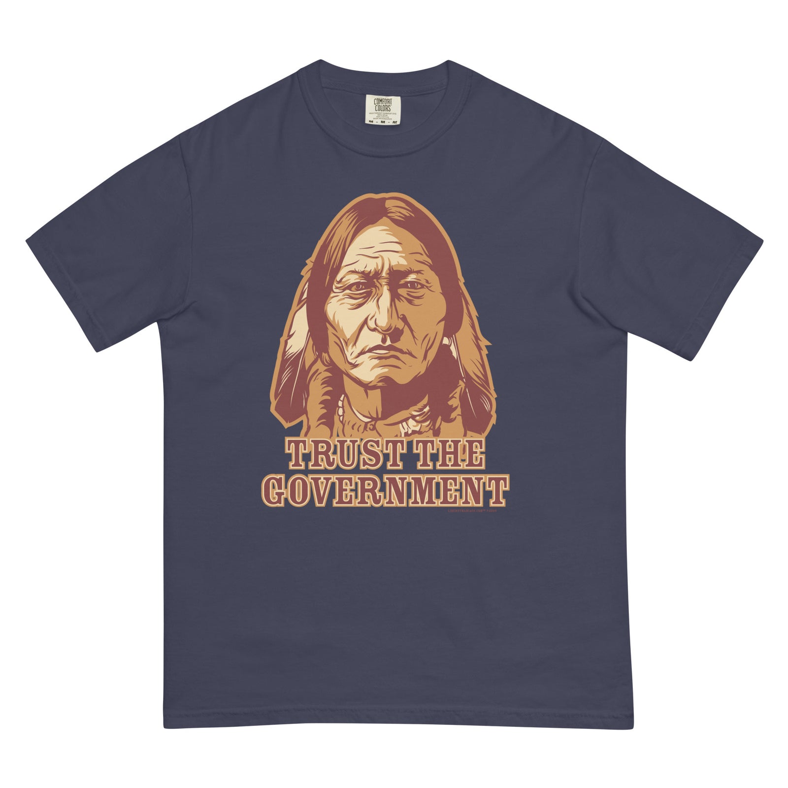 Trust the Government Sitting Bull Garment-Dyed Heavyweight T-shirt