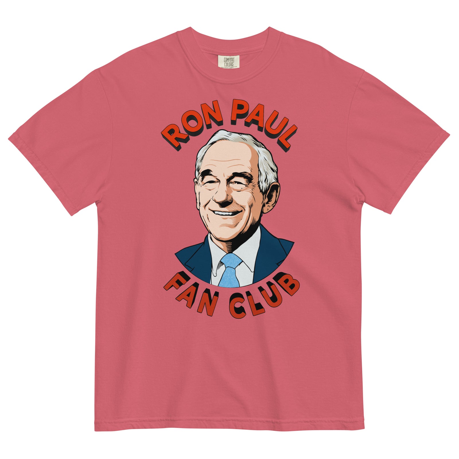 Ron Paul Fan Club Garment-dyed Heavyweight T-Shirt