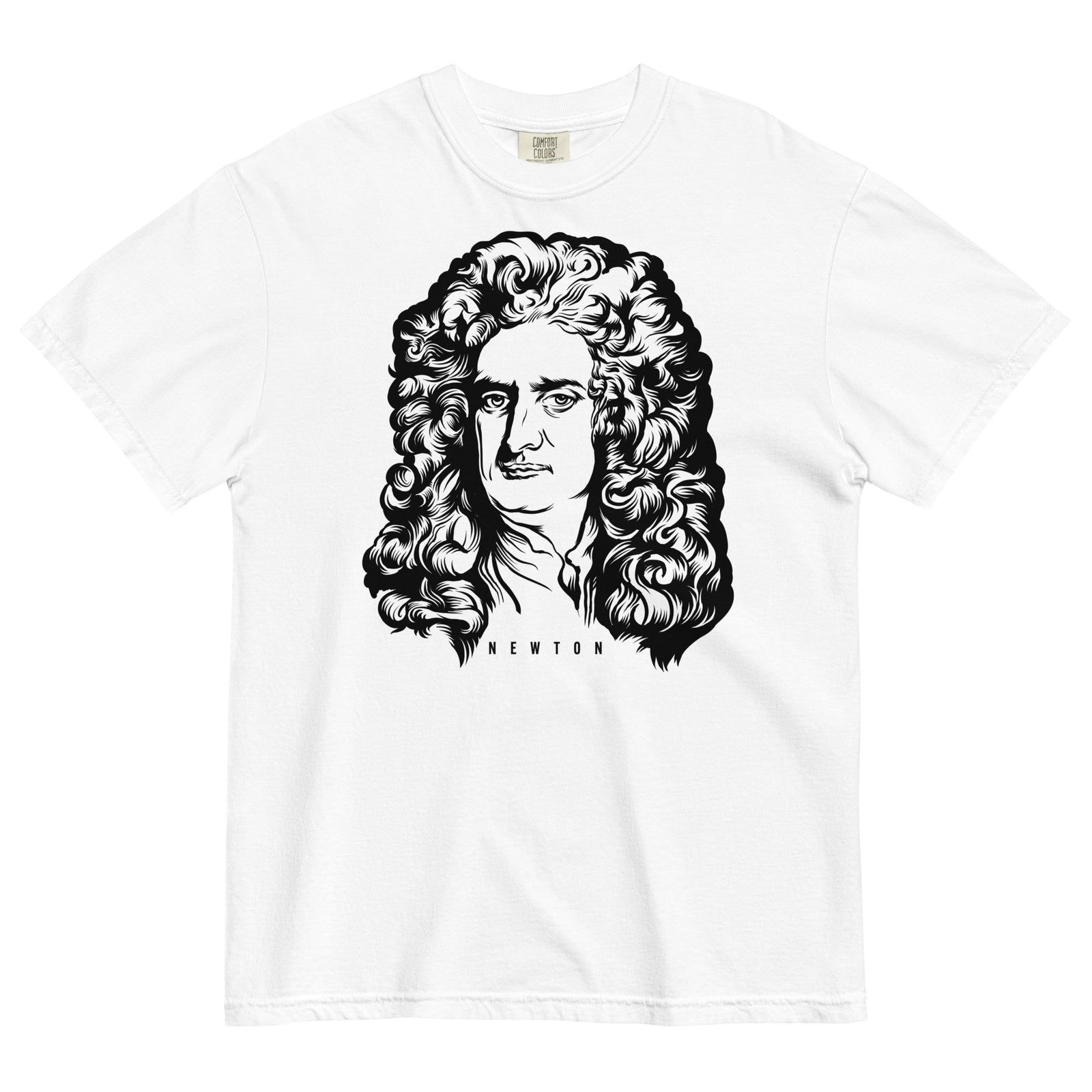 Sir Issac Newton Garment-dyed Heavyweight T-Shirt