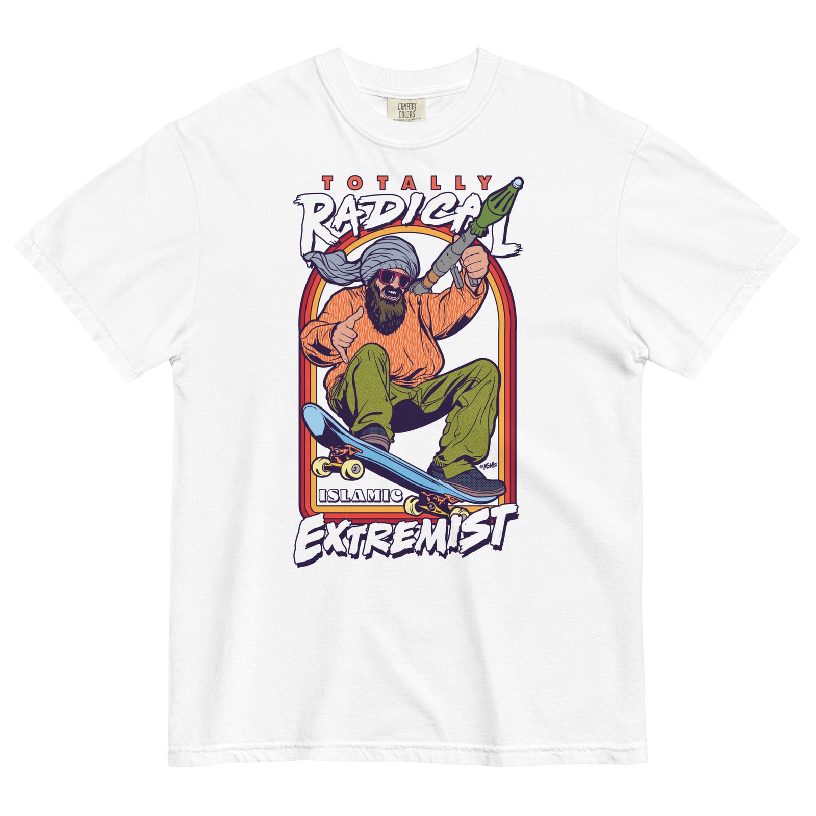 Totally Radical Islamic Extremist Heavyweight T-Shirt