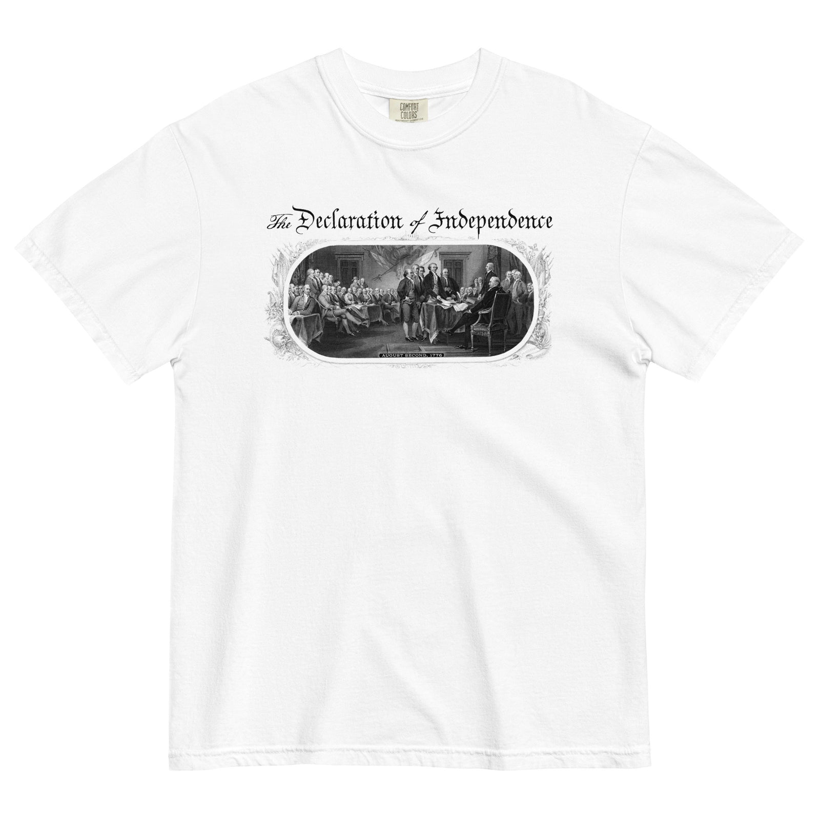 Declaration of Independence Garment-dyed Heavyweight T-Shirt