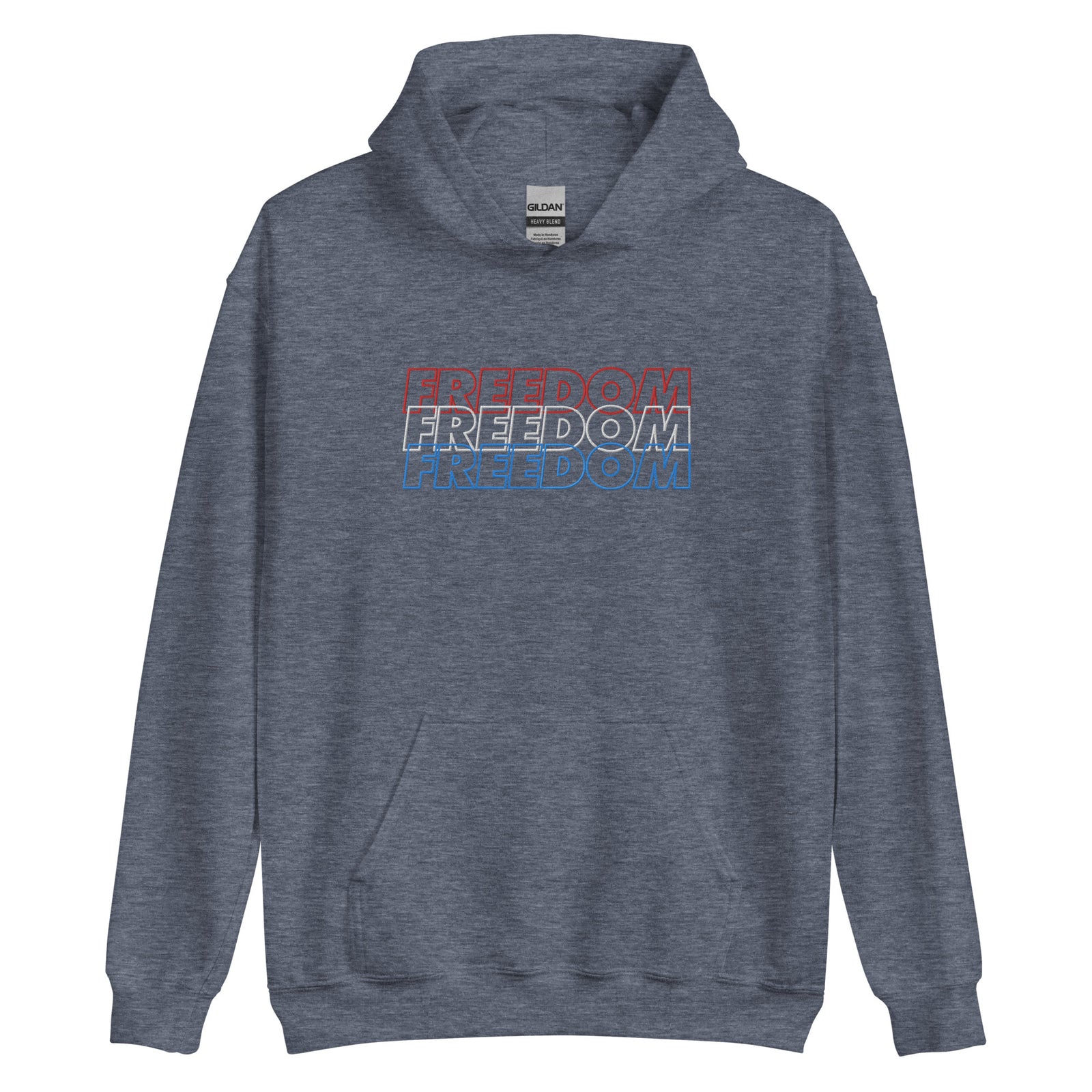 Freedom Stack Embroidered Hoodie