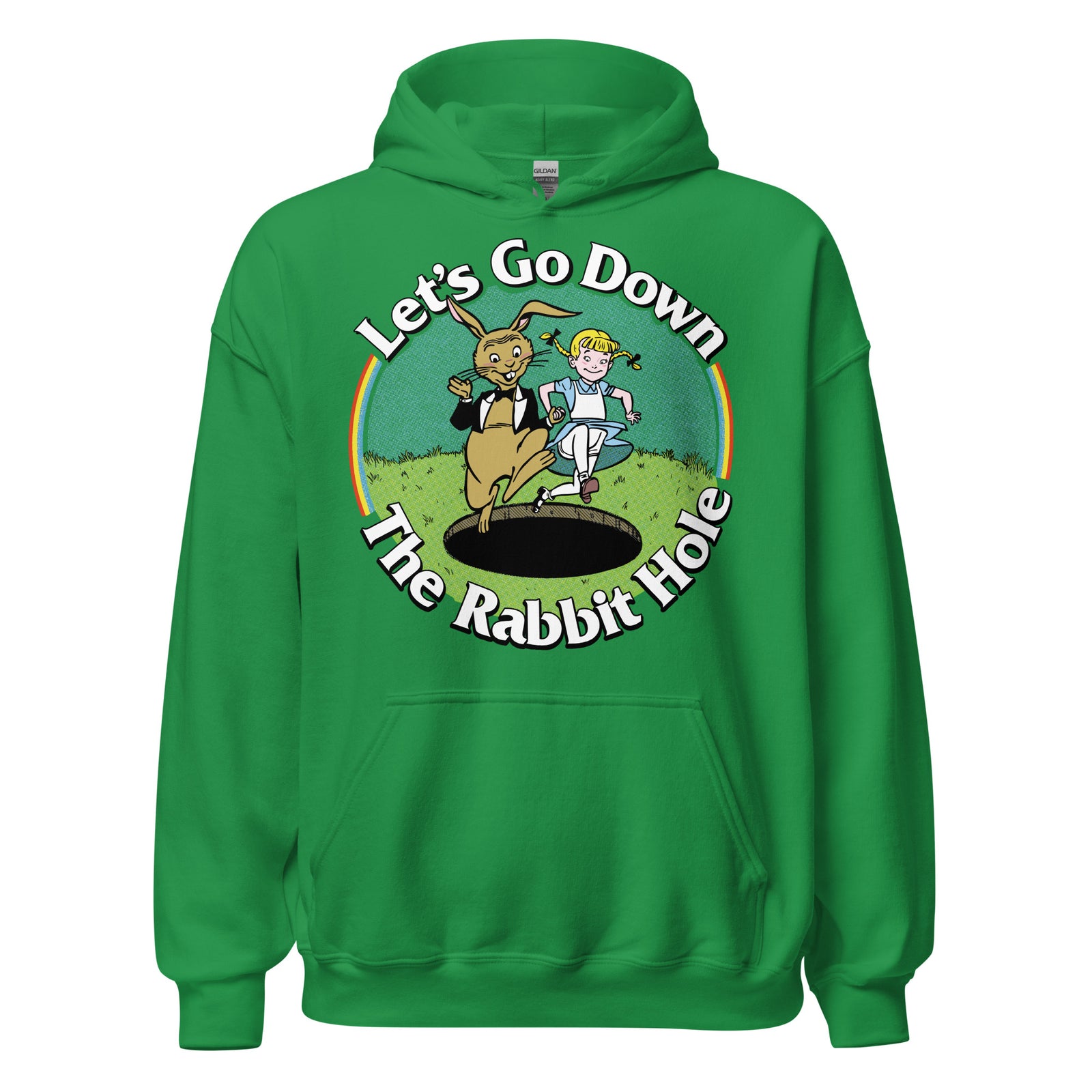 Let's Go Down the Rabbit Hole Unisex Hoodie