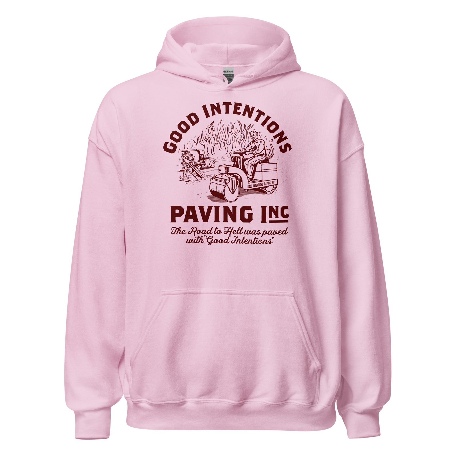Good Intentions Paving Company Pullover Hoodie Sweatshirt