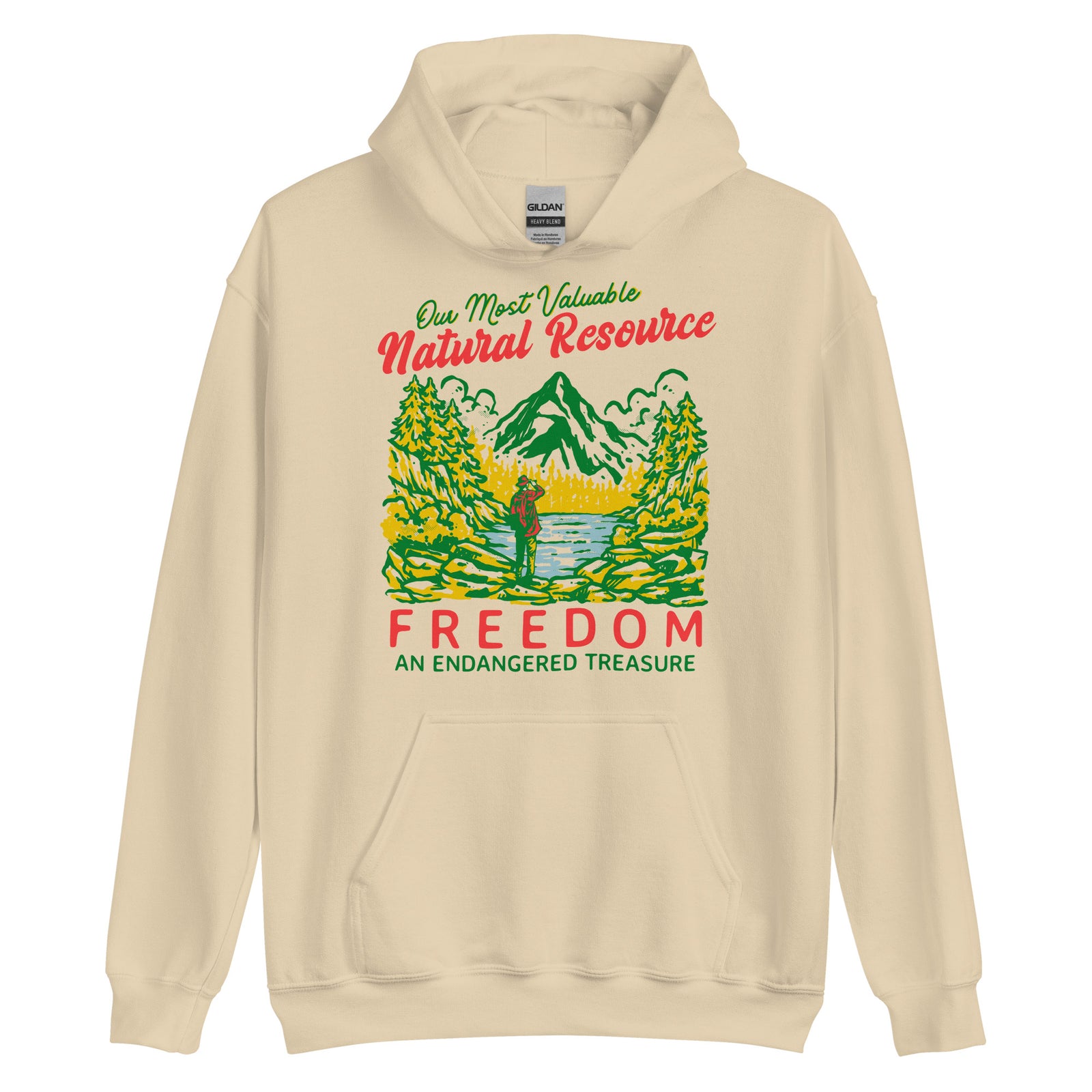 Our Most Valuable Natural Resource Freedom Hoodie