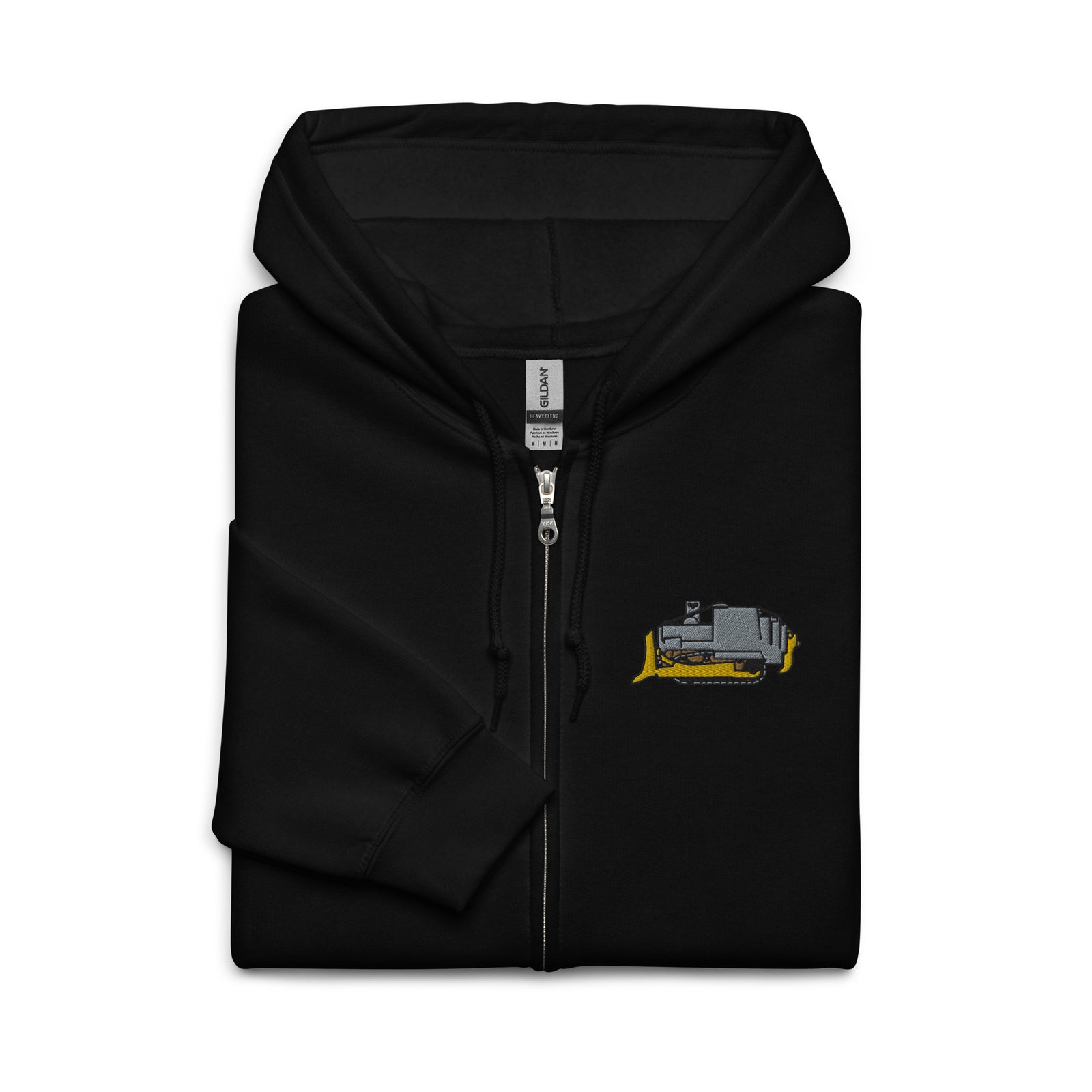 The Killdozer Embroidered Heavy Blend Zip Hoodie