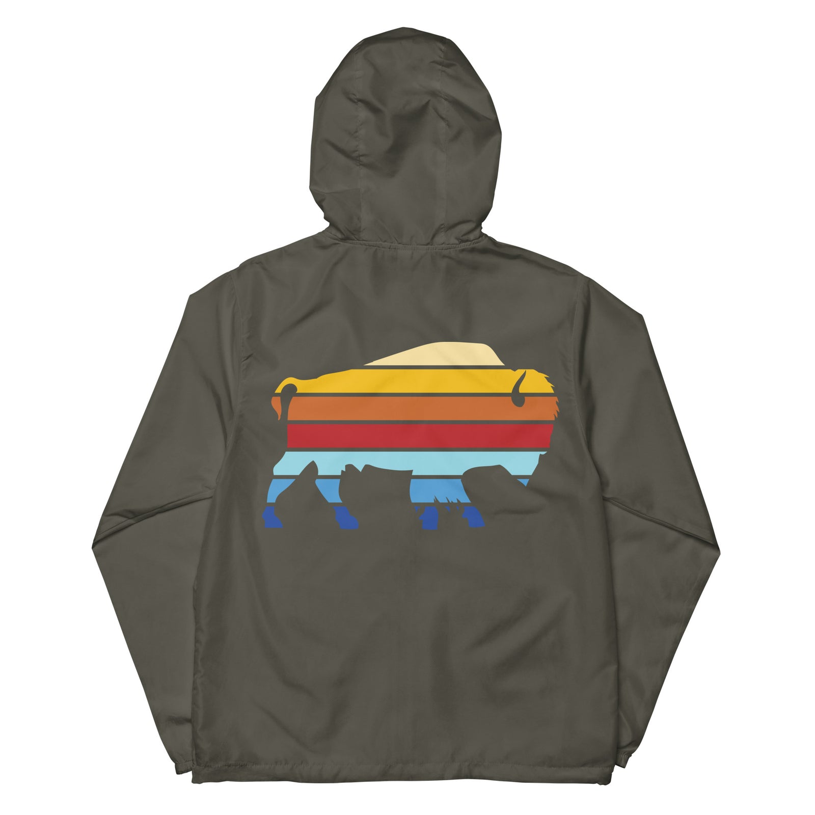 Bison Stack Lightweight Zip Windbreaker