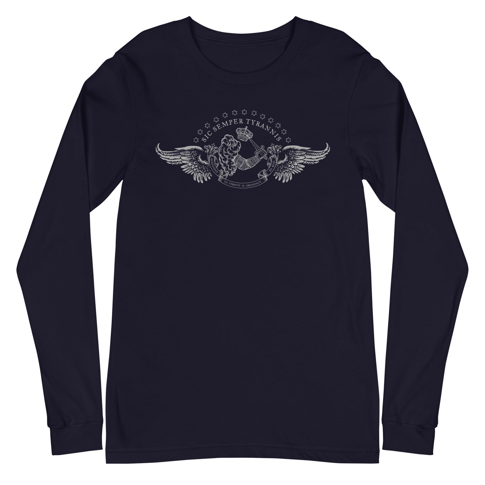 Sic Semper Tyrannis Obedience to God Long Sleeve Tee