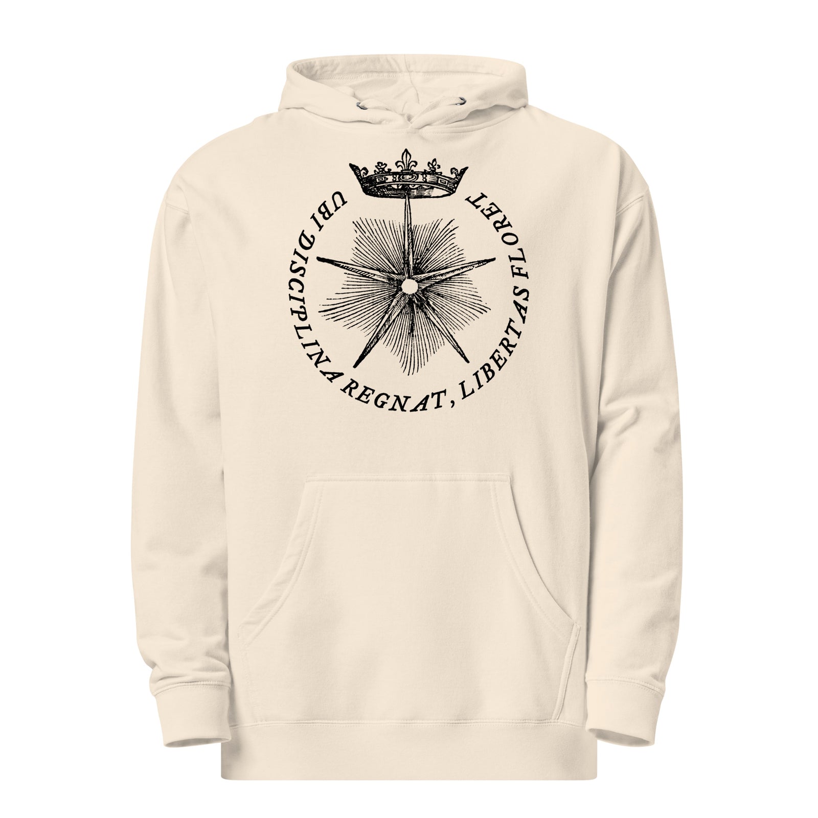 Where Discipline Reigns Liberty Flourishes Midweight Hoodie