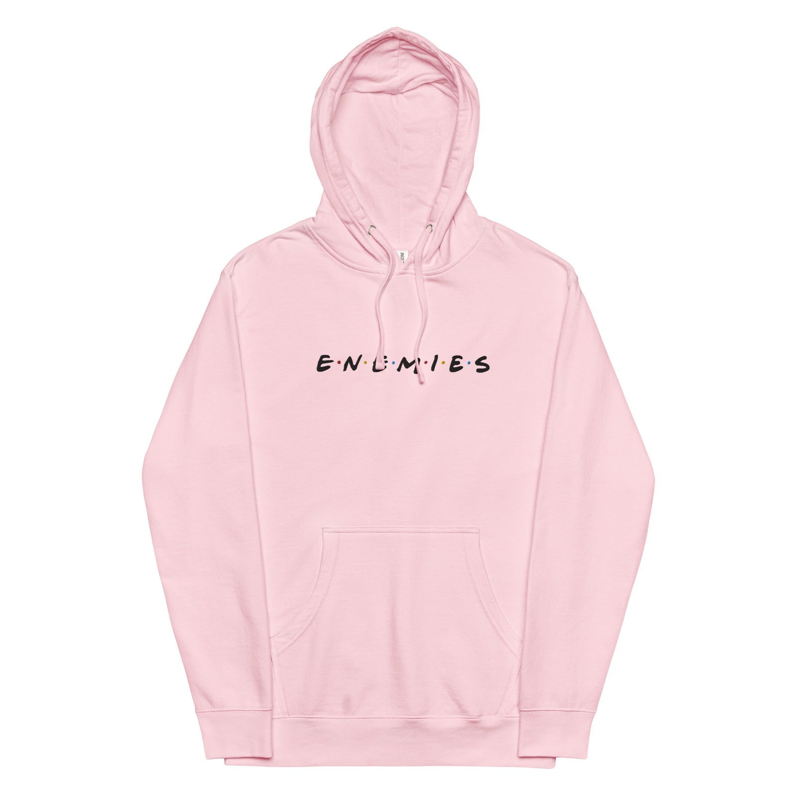 Enemies Sitcom Embroidered Midweight Hoodie