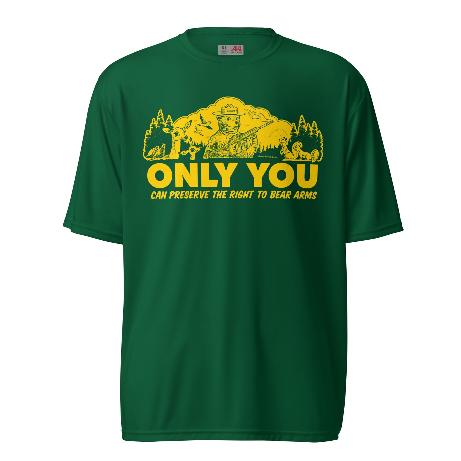 Only You Can Preserve the Right To Bear Arms Performance Shirt