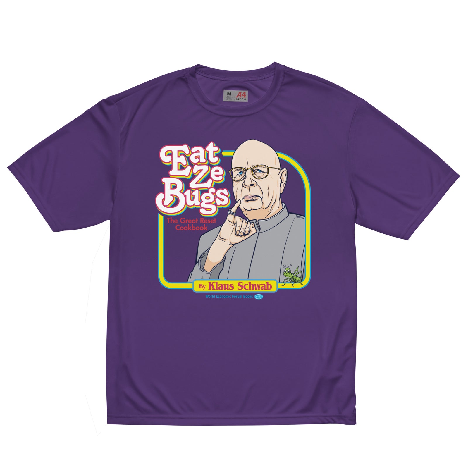 Eat Ze Bugs Great Reset Cookbook with Klaus Performance T-Shirt