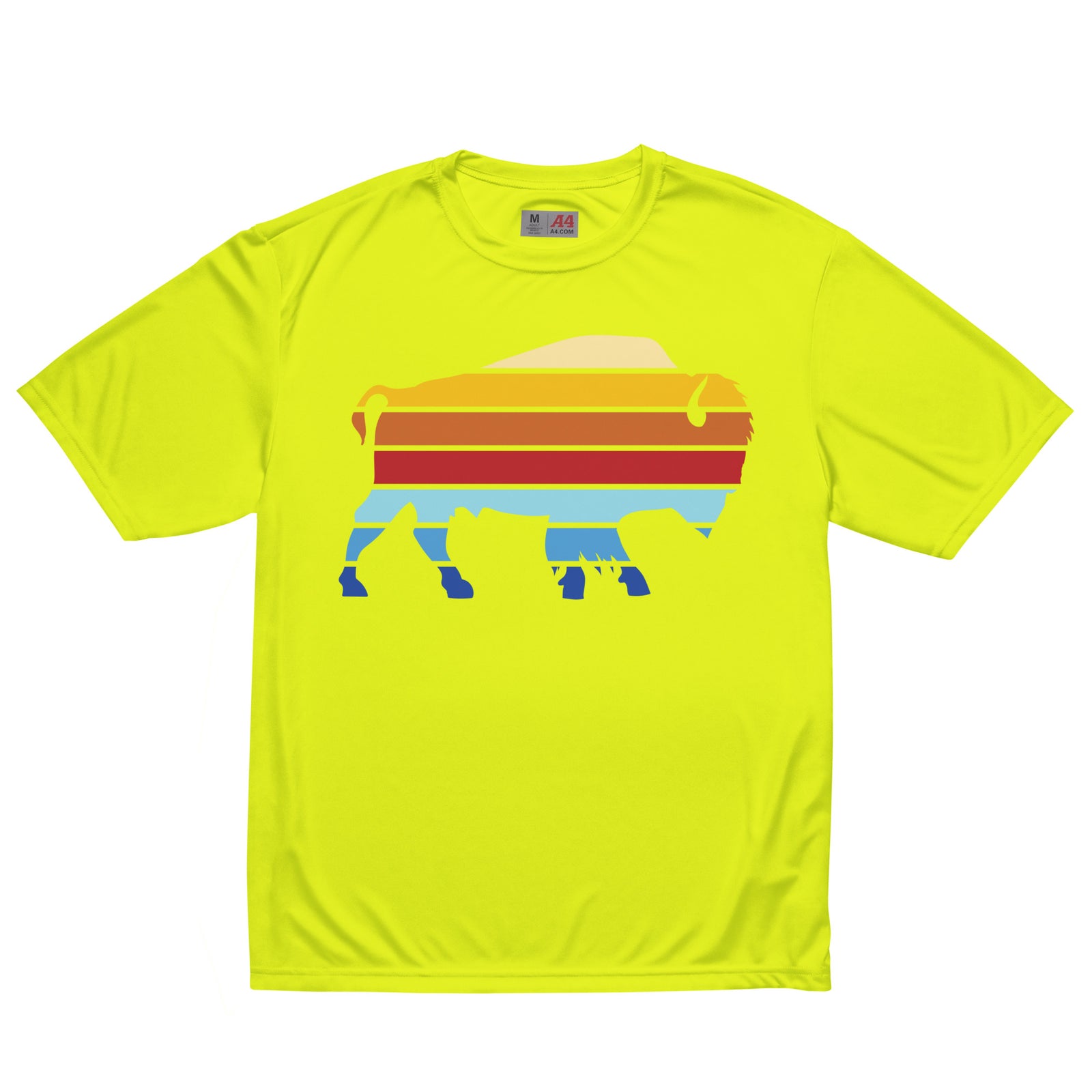 Bull Bison Stack Performance T-Shirt