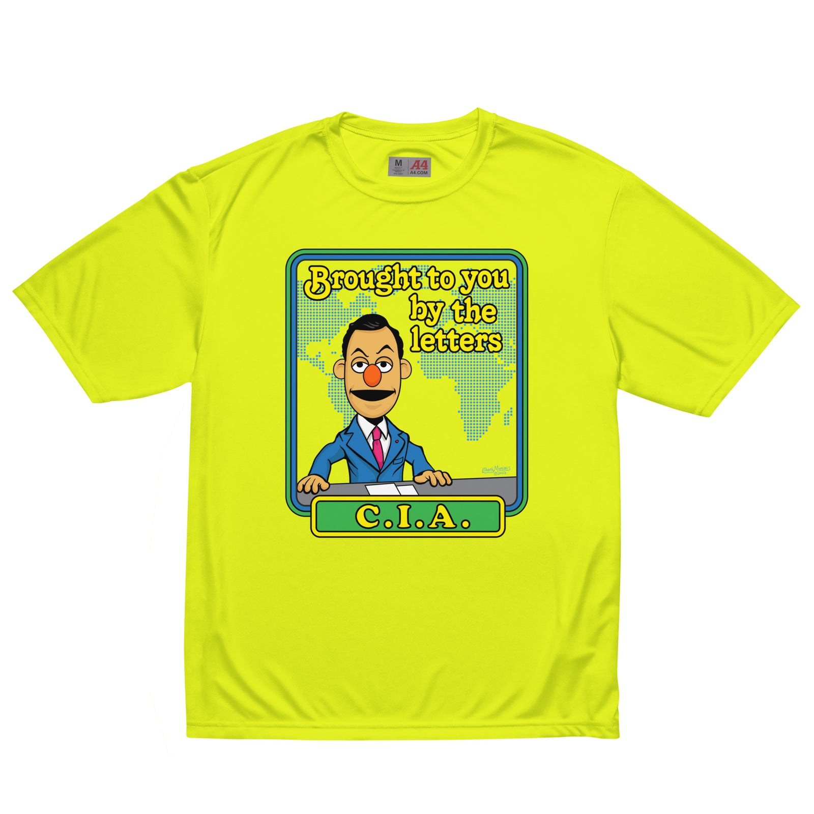 Brought to You By the Letters CIA Performance T-Shirt