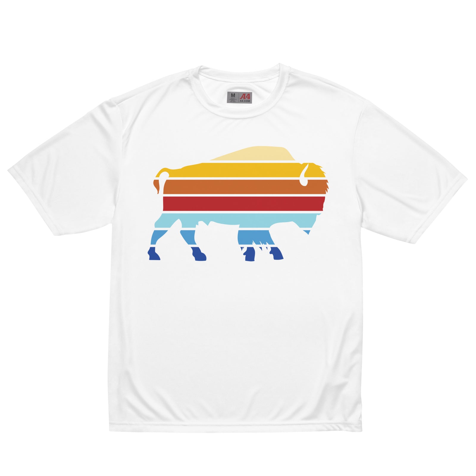 Bull Bison Stack Performance T-Shirt