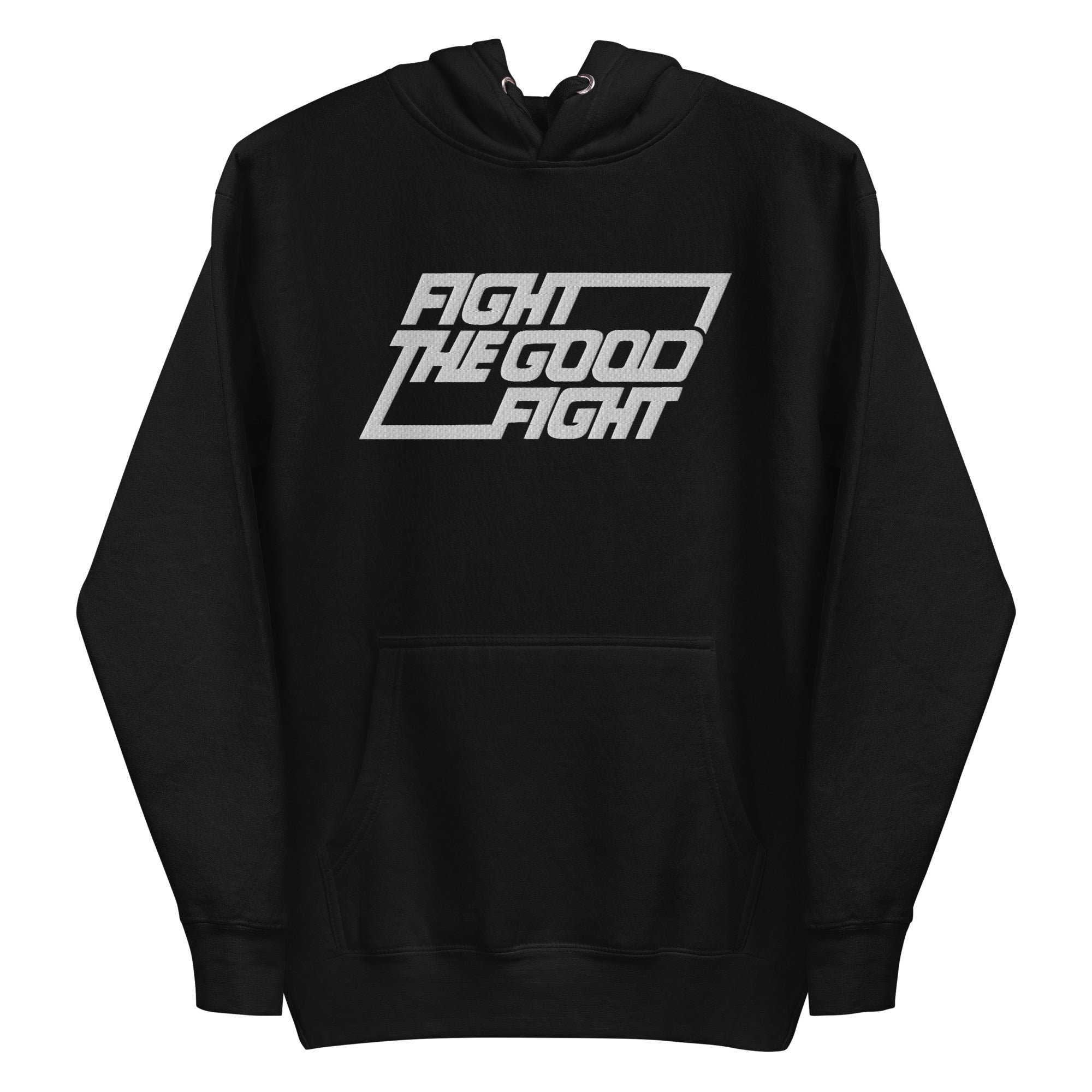 Fight the Good Fight Embroidered Hoodie