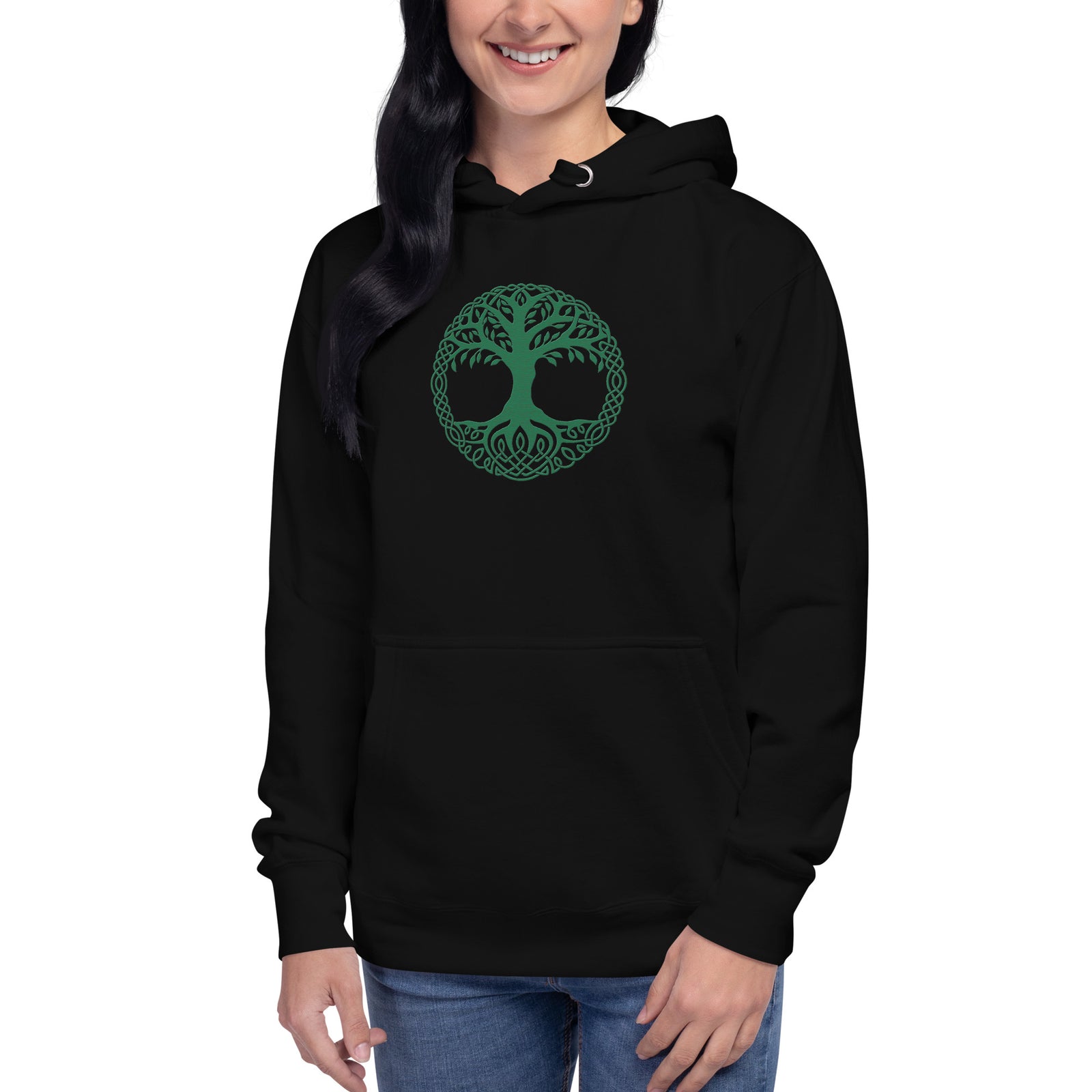 Yggdrasil Embroidered Hoodie