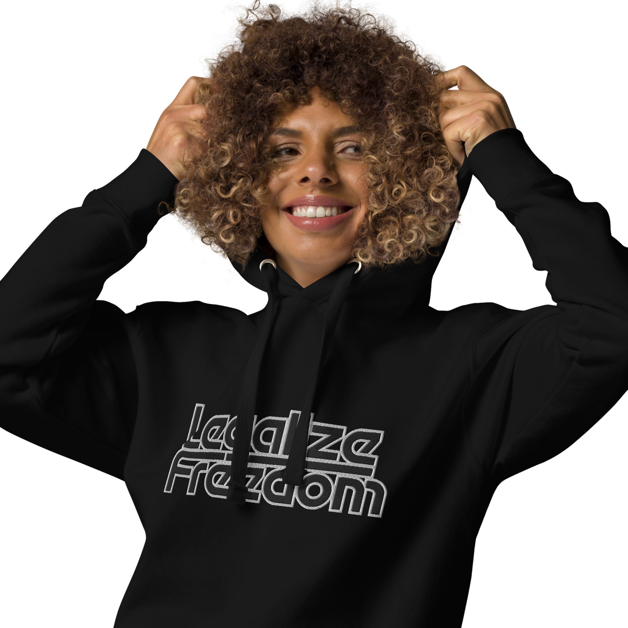Legalize Freedom Embroidered Hoodie