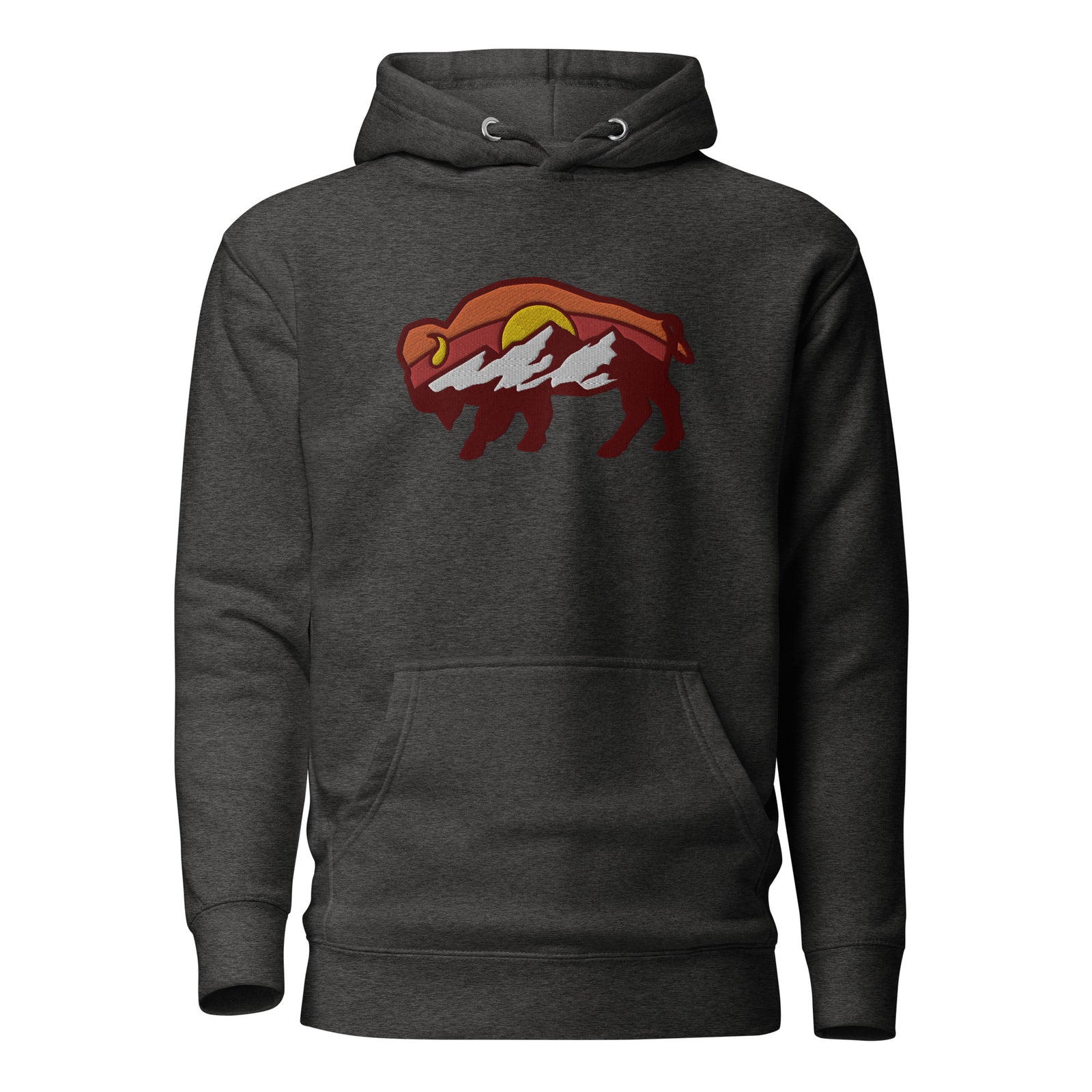 Liberty Bison Embroidered Hoodie