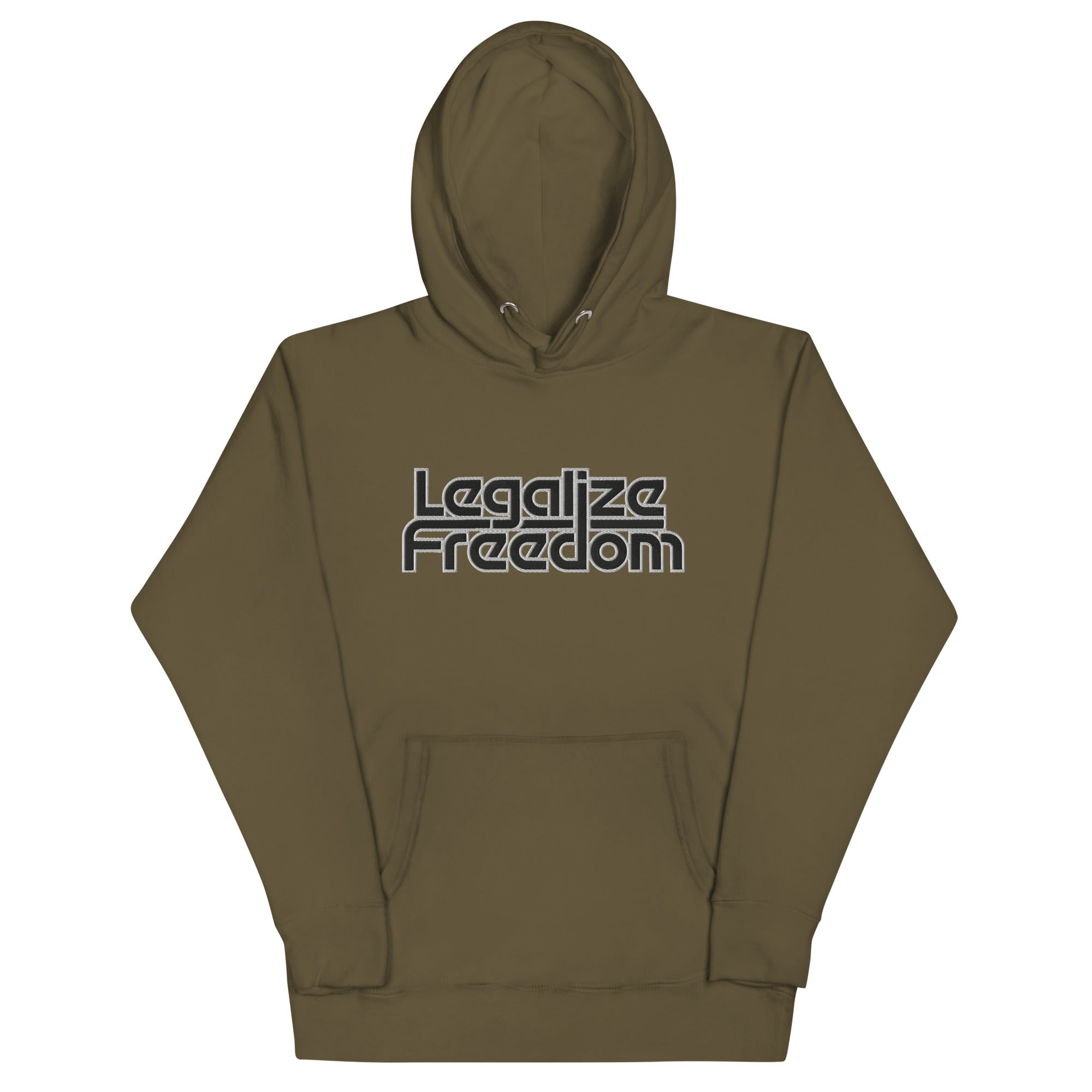 Legalize Freedom Embroidered Hoodie