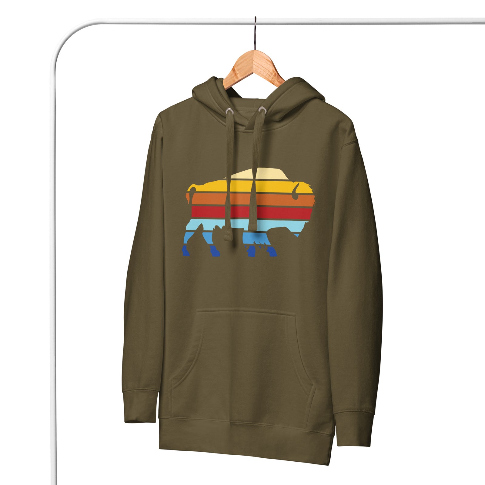 Bison Stack Hoodie