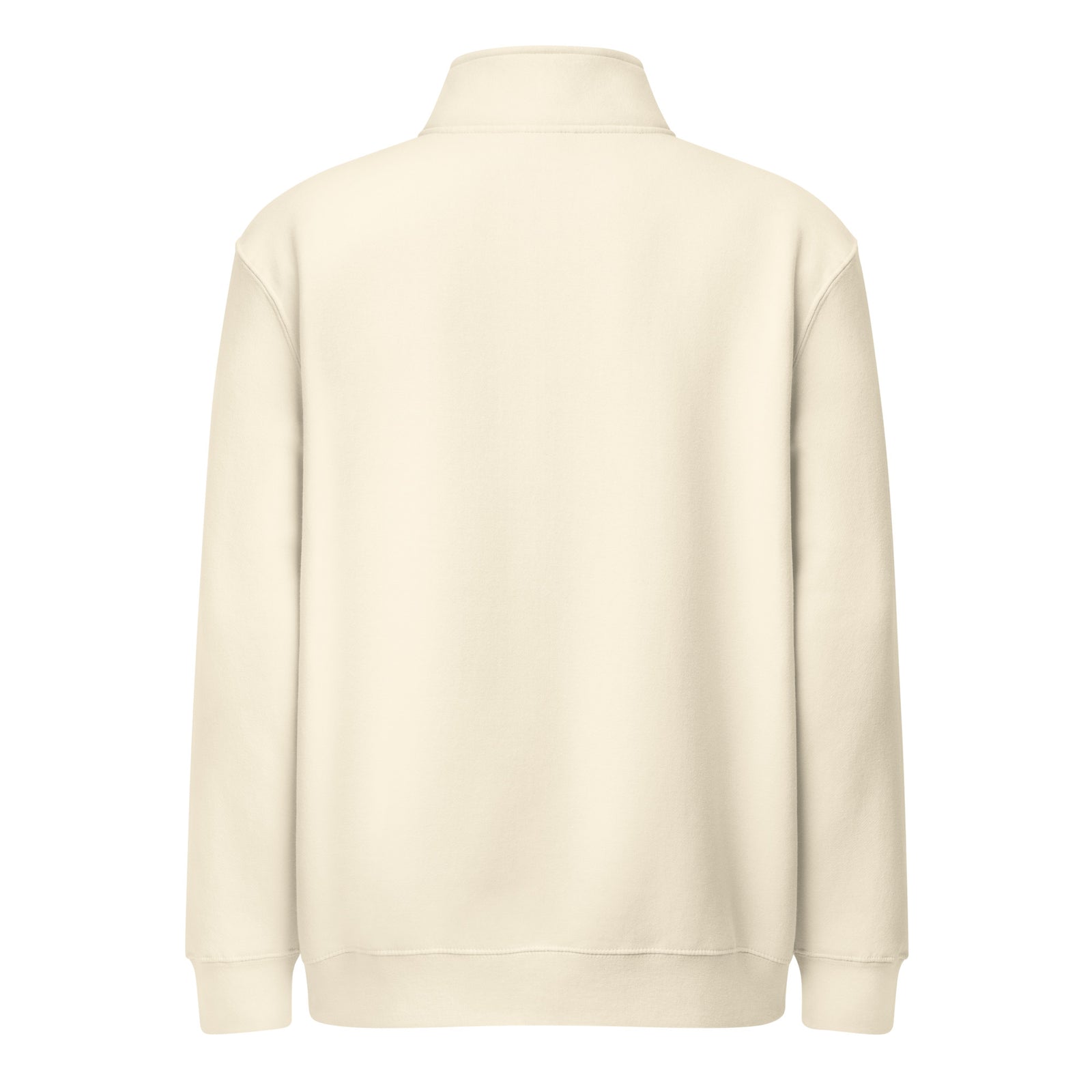 Beige sweatshirt on a white background
