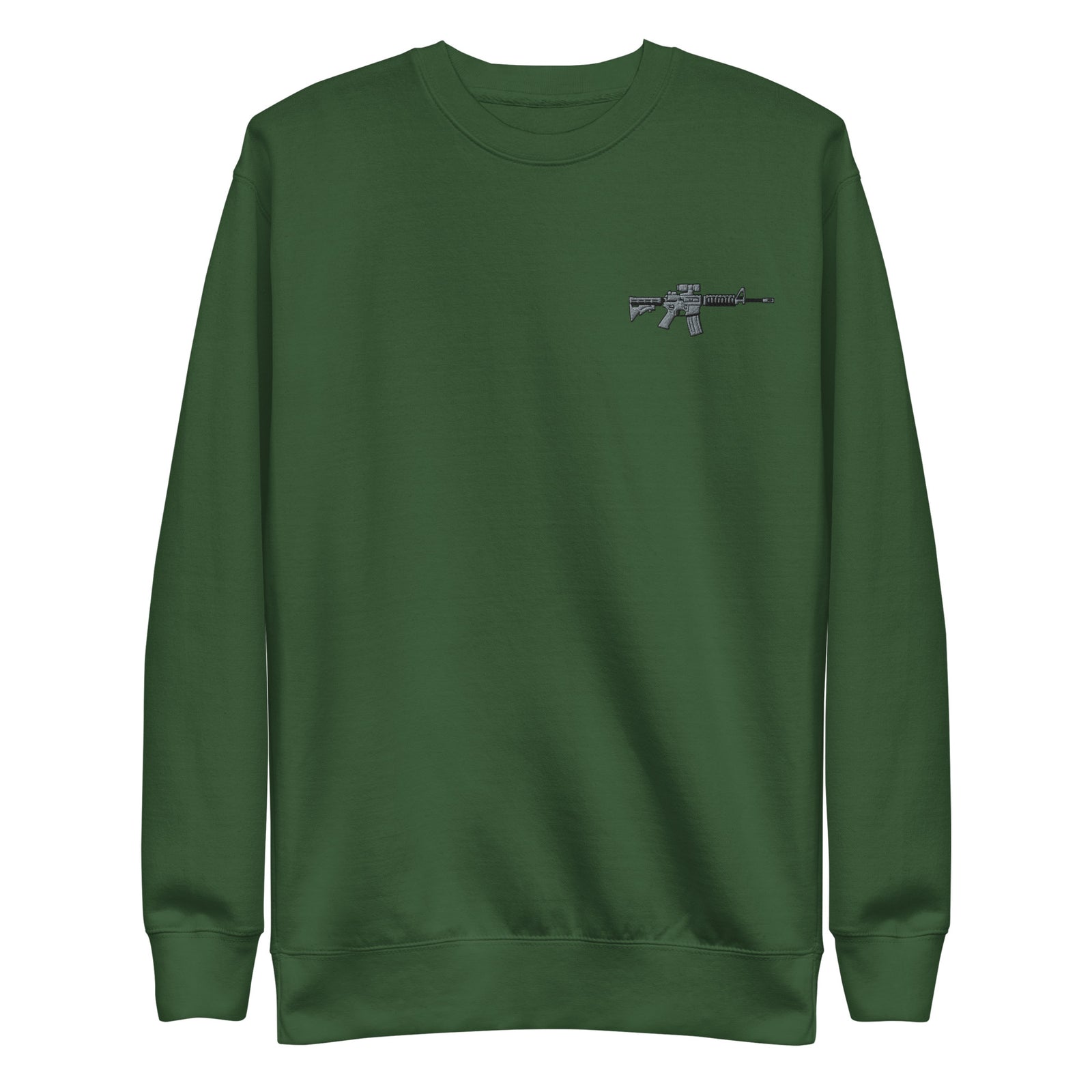 AR-15 Embroidered Crewneck Sweatshirt