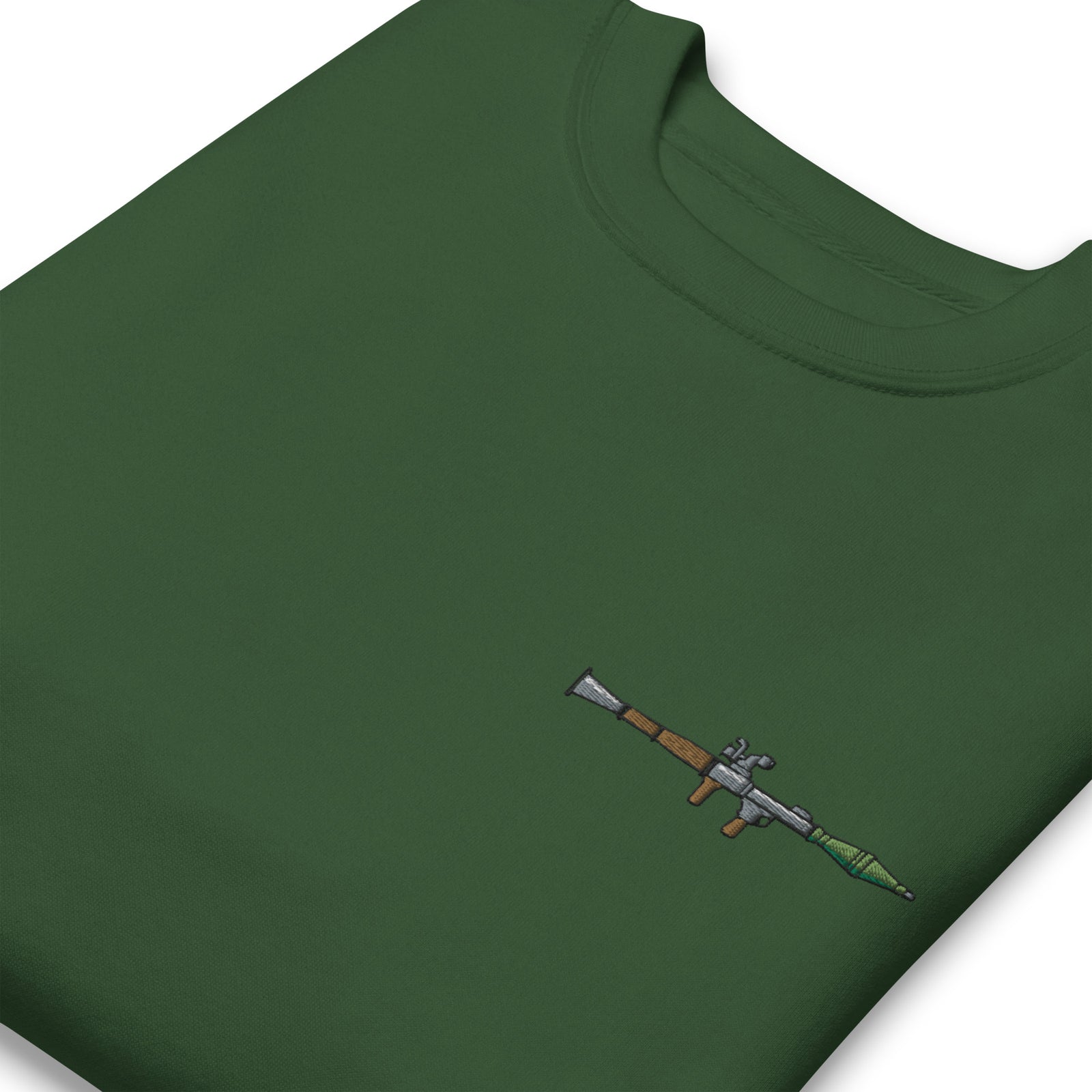 RPG Rocket Launcher Embroidered Sweatshirt