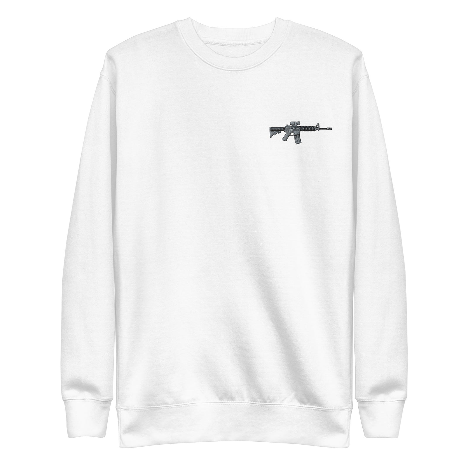 AR-15 Embroidered Crewneck Sweatshirt