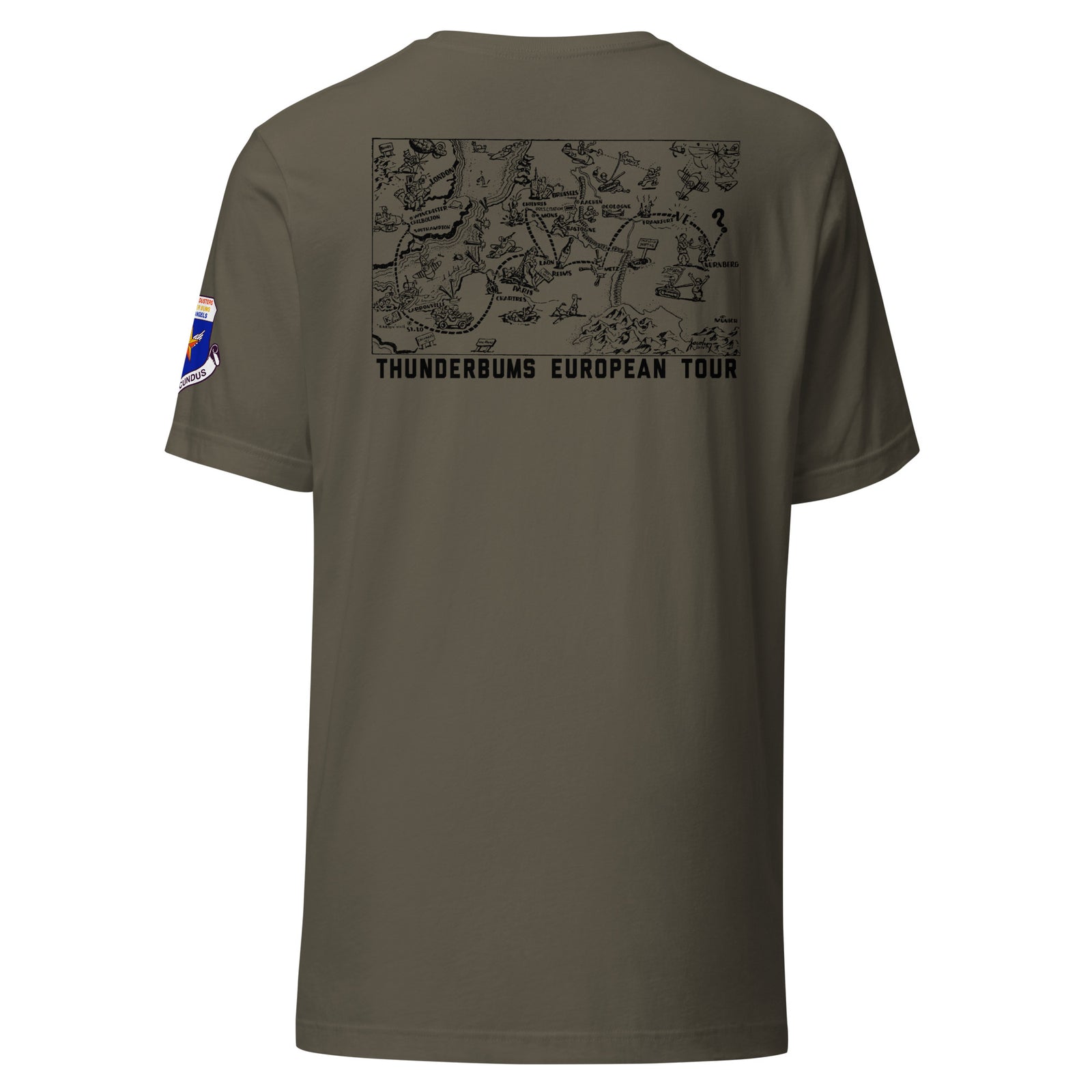 396 Fighter Squadron Thunder Bums WWII T-shirt