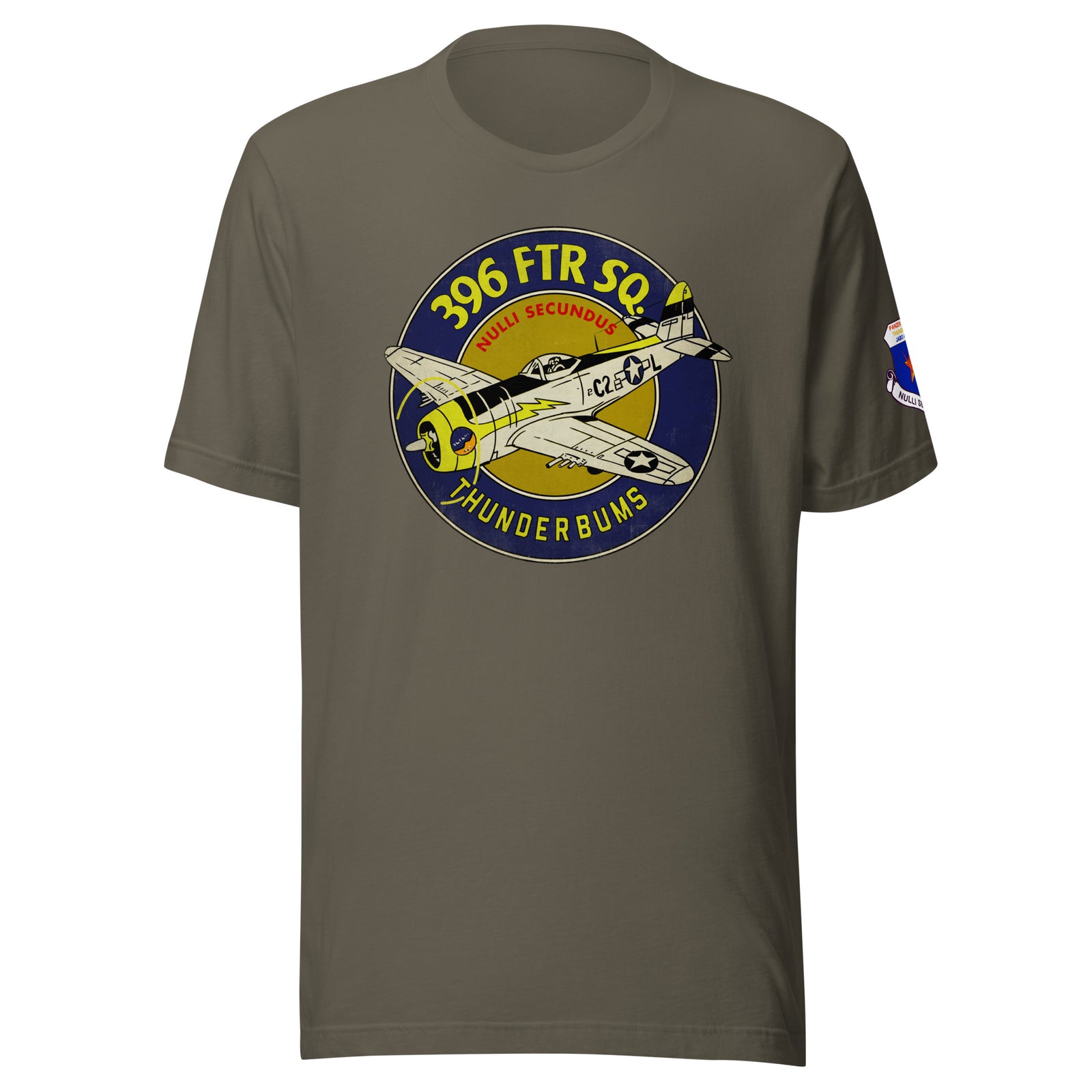 396 Fighter Squadron Thunder Bums WWII T-shirt