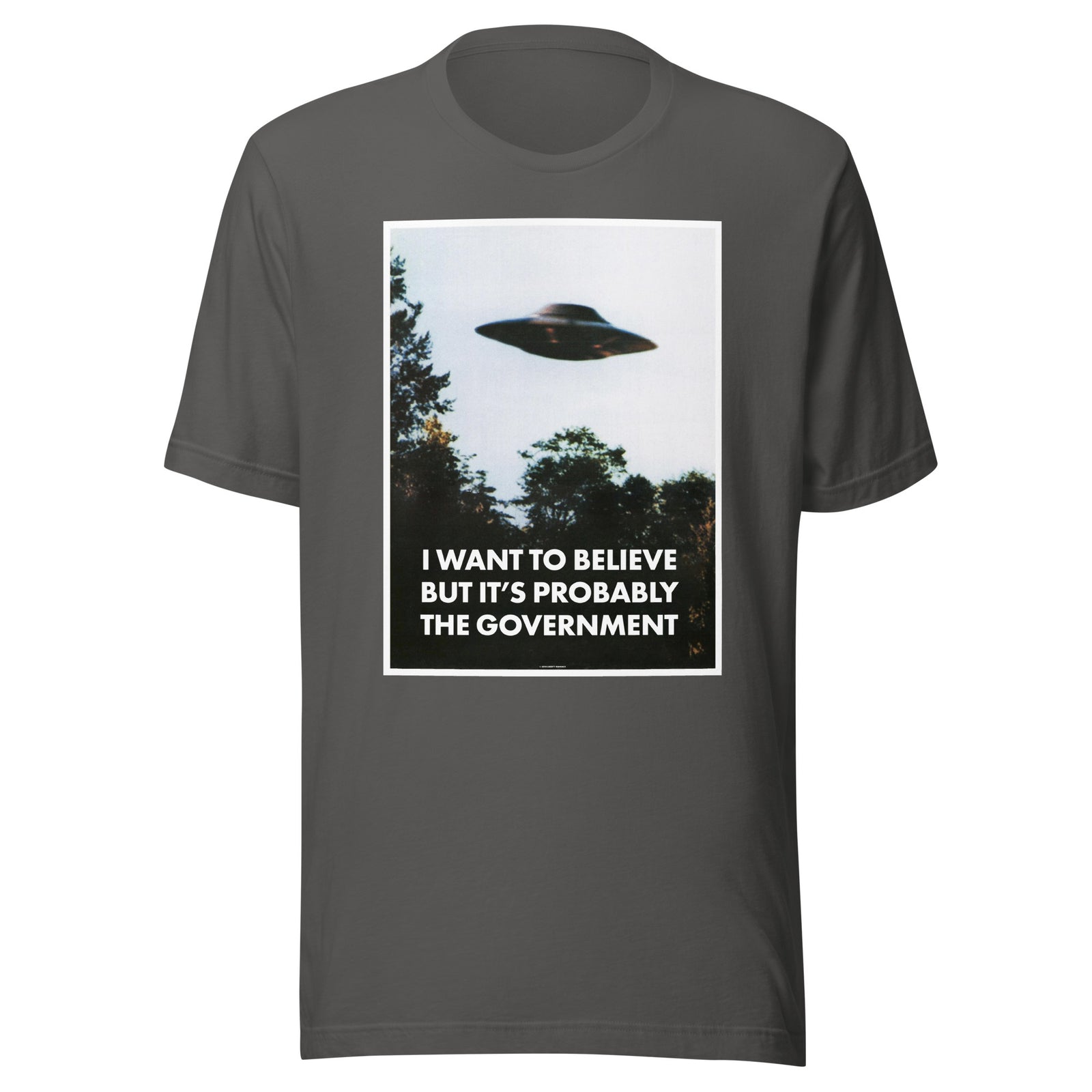 I Want To Believe But It's Probably the Government T-Shirt