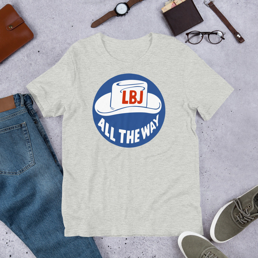 LBJ All the Way 1964 Campaign T-Shirt